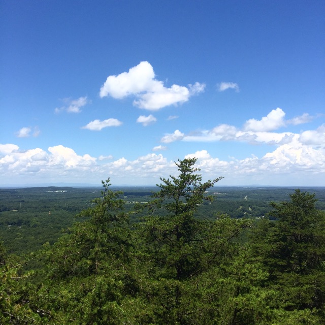 { Sunday hike to Crowder's Mountain. }