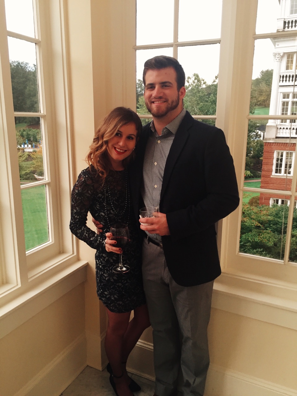 { Because a photo opp was pretty necessary with this one. }