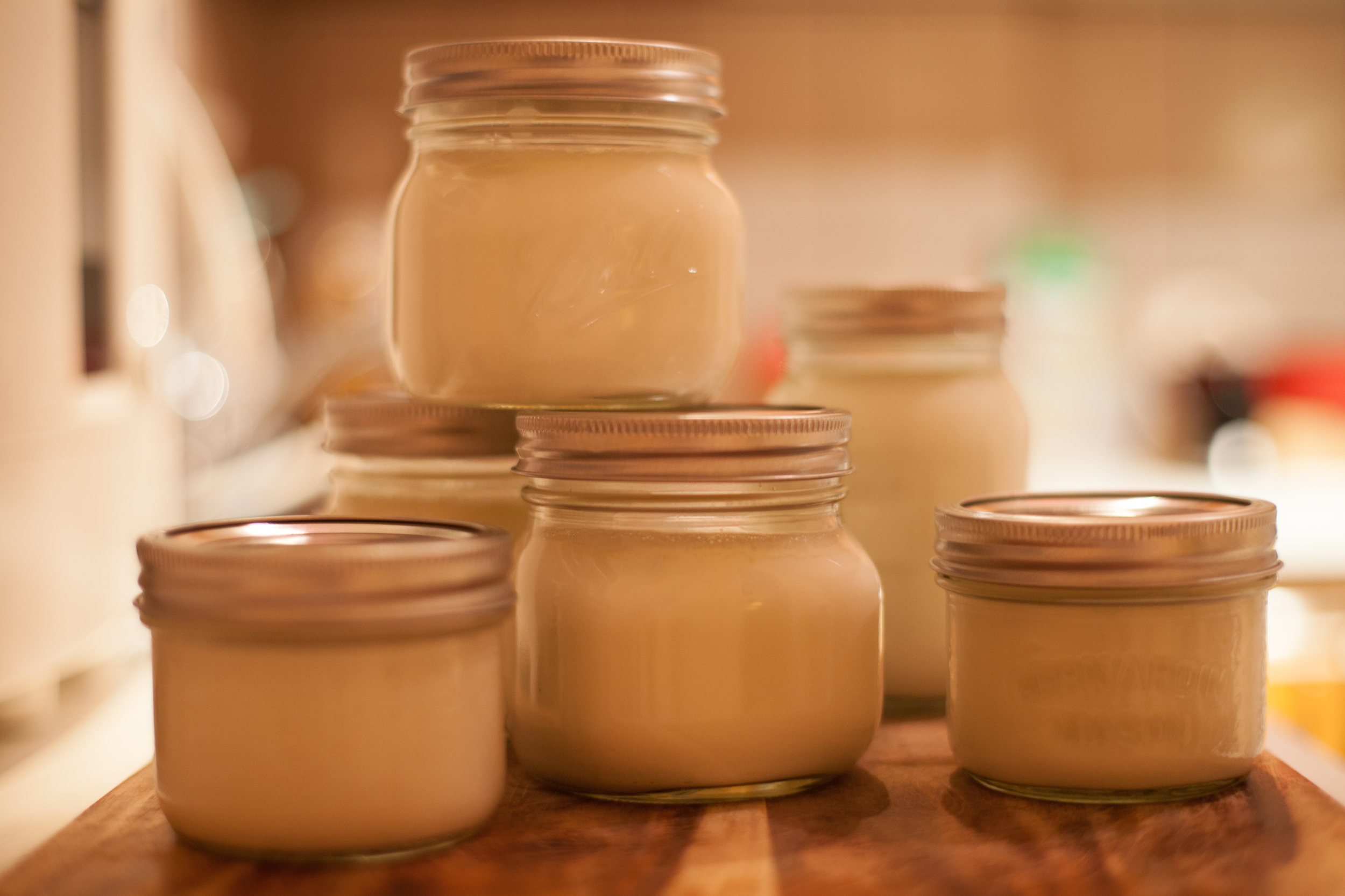 Fresh, live, amazing, tangy flavor, so versatile (add to anything: scones, pancakes, tzatziki, salad dressing...). Sweeten with a drizzle of maple syrup or honey.....yummmmerrss! BASIC PLAIN YOGURT RECIPE - Two litres of milk (almond, soy, nut, coconut, hemp, walnut, cow, goat...) - 10g of yogurt culture starter OR 1-2 CUPS of leftover yogurt (set aside). Clean 6-8 medium sized jars and lids and set aside. Pour milk into a saucepan and heat slowly on medium, until the temperature reaches 180 F. Remove from the stove and cool until the temperature reaches 108-112 degrees Fahrenheit. Now add in your yogurt culture starter or your left over yogurt. Mix well. Pour into the clean sterile jars. Place the clean jars (without lids) together in a oven tray and cover with a clean cloth. Leave in the oven for 4-5 hours with the light on until your yogurt reaches the desired thickness. Remove from oven. Place on sterile lids and refrigerate to stop the incubation. Enjoy. Strain for added 'greek yogurt' thickness as desired. 