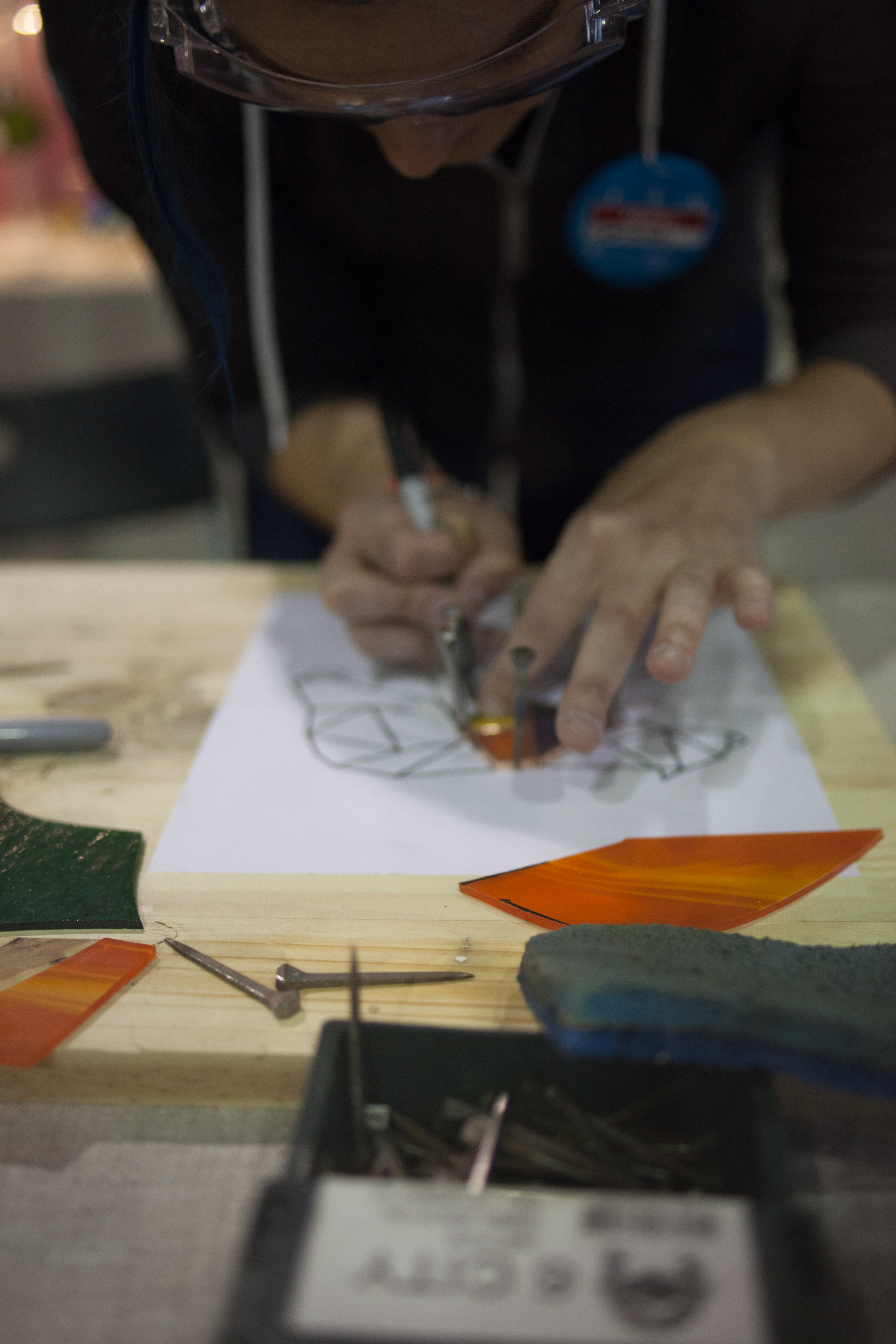 Corinne Leroux, Awesome Sauce, glass artist, illustrator, designer & maker.