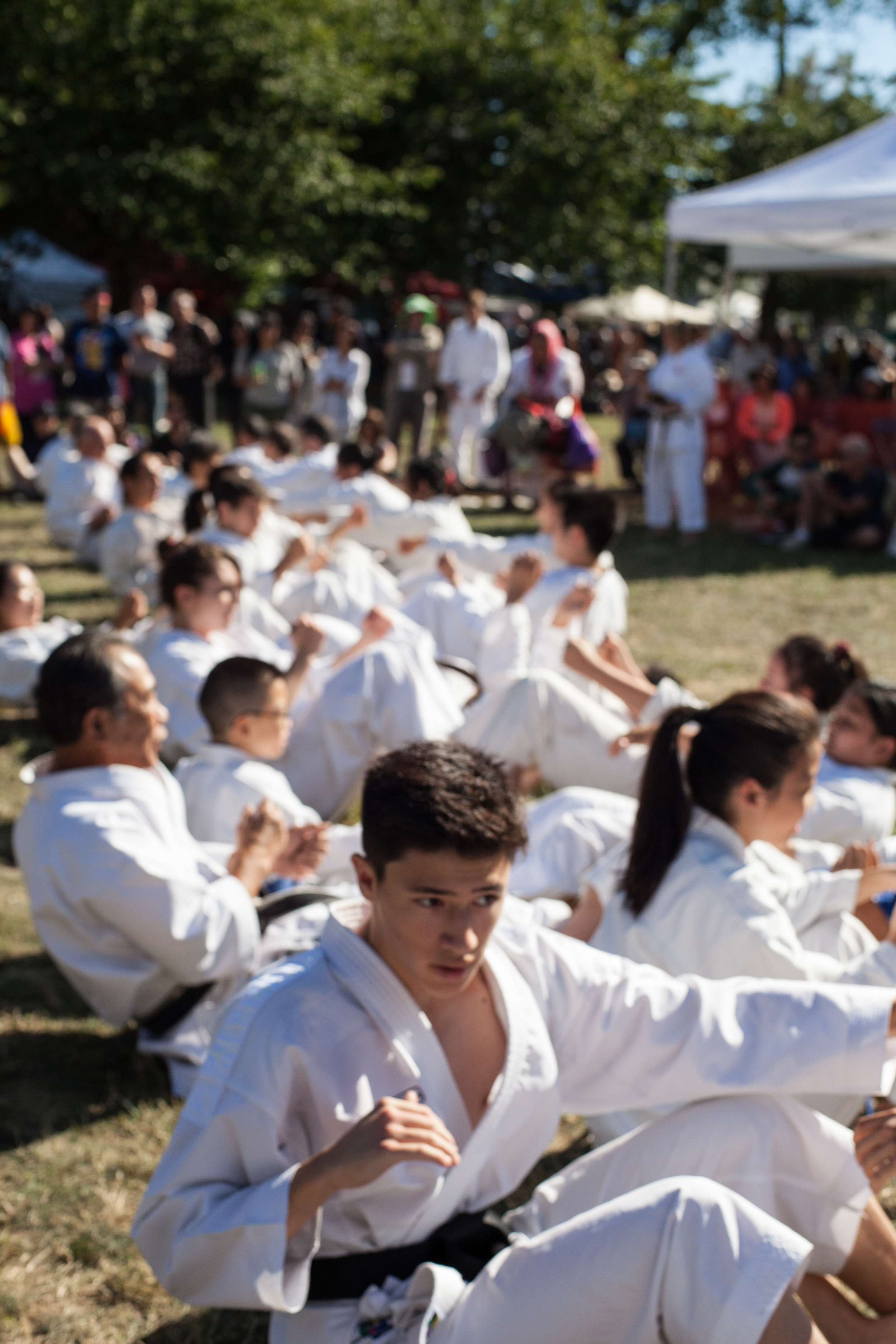 Shito Ryu Karate demonstration.