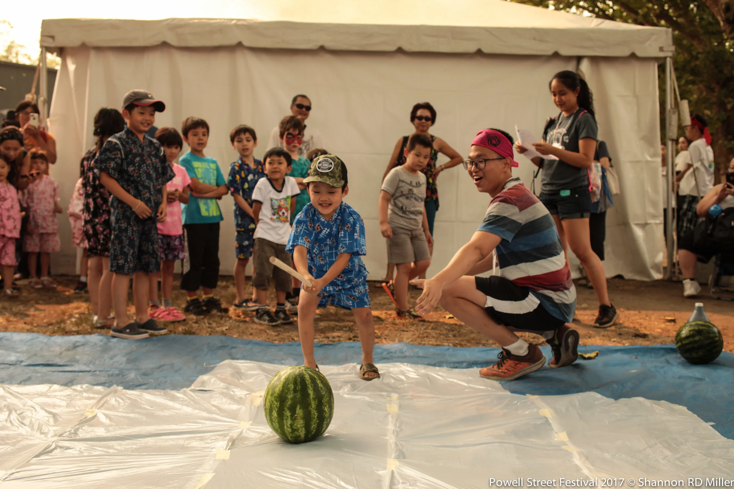 Suiki Wari @ the children's tent.