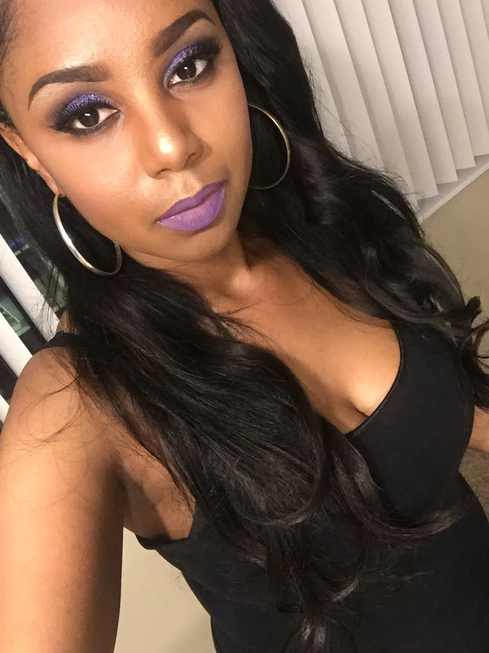 Look #1 with Kat Von D Lipstick