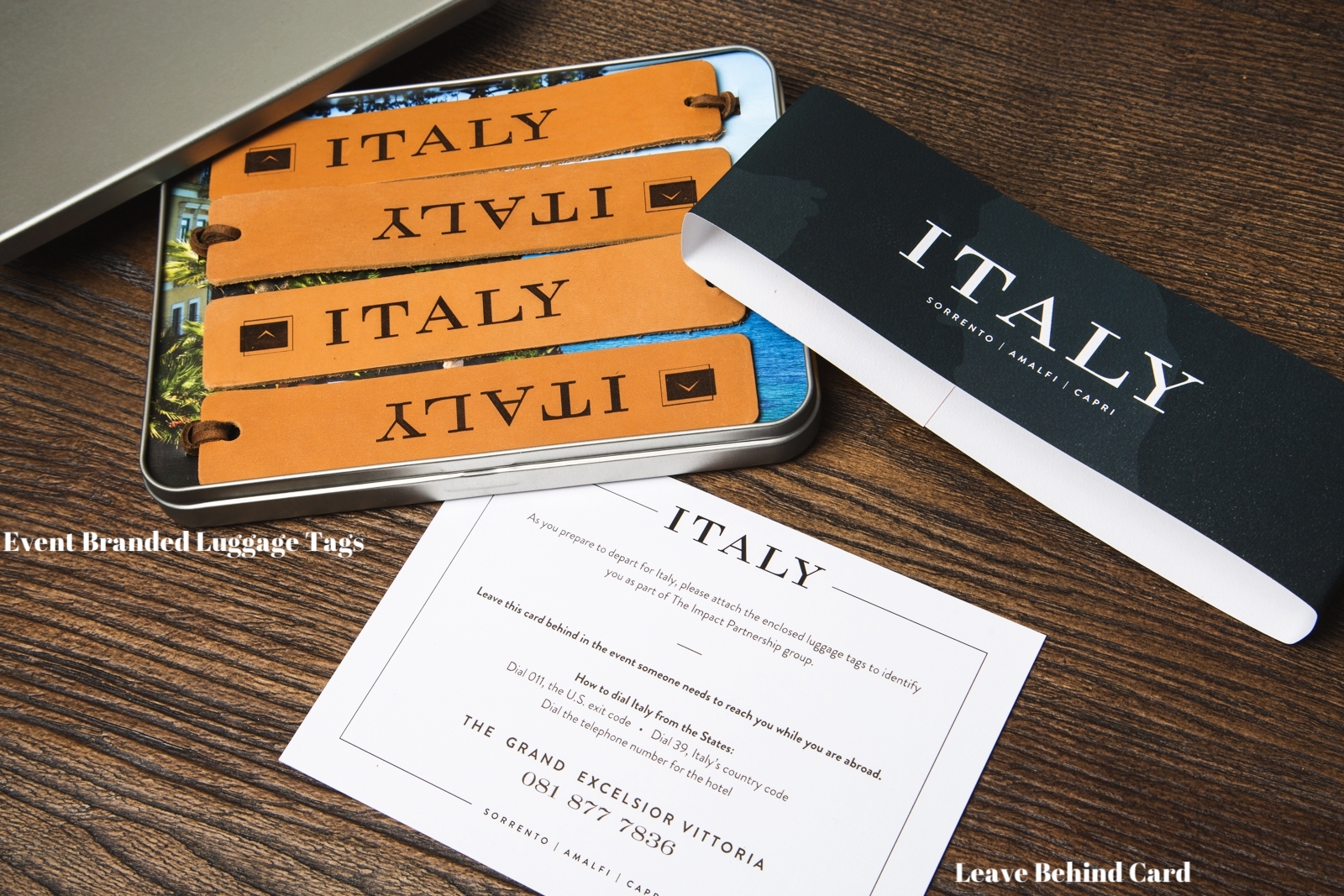 Luggage Tags & Hotel Information