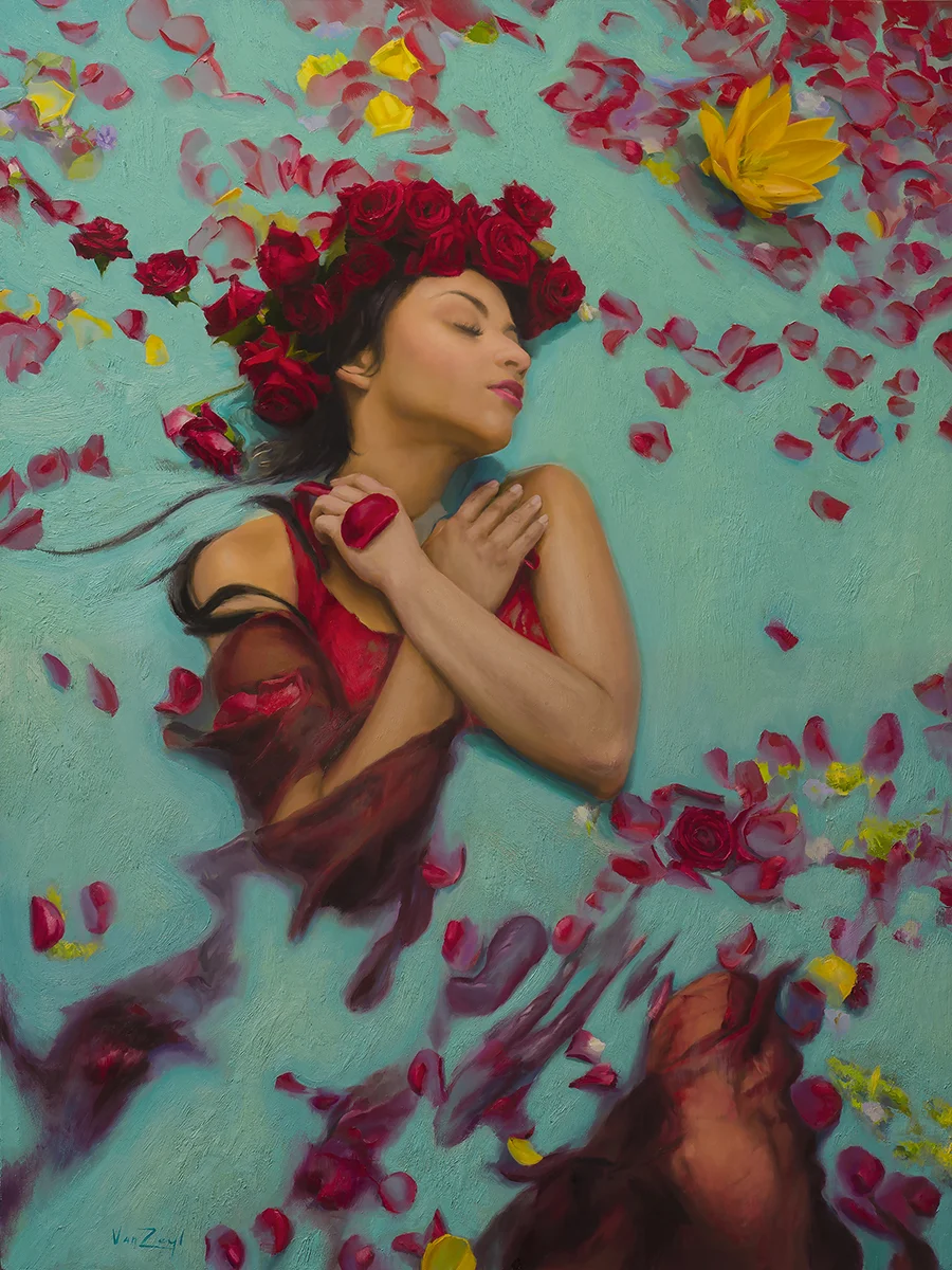 Lo Tienes, Oil on Panel, (48x36”)