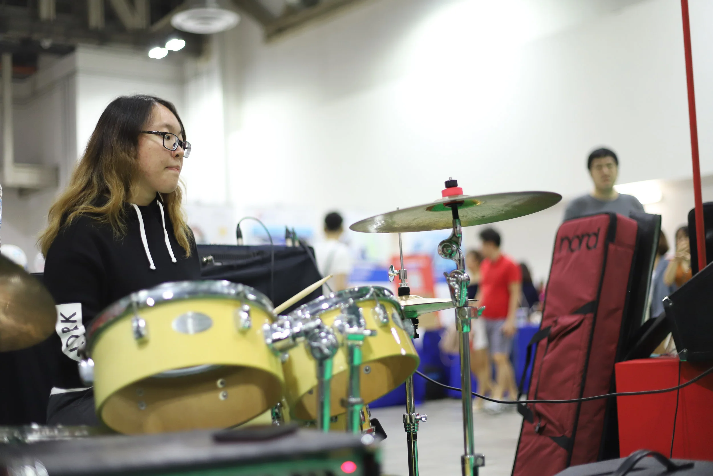Alexis on Drums!