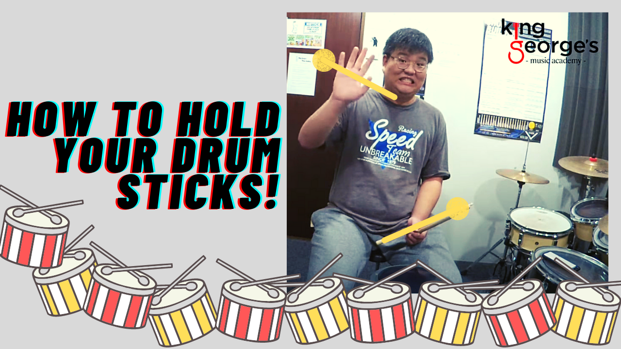 Lesson 4 How to hold drum sticks?