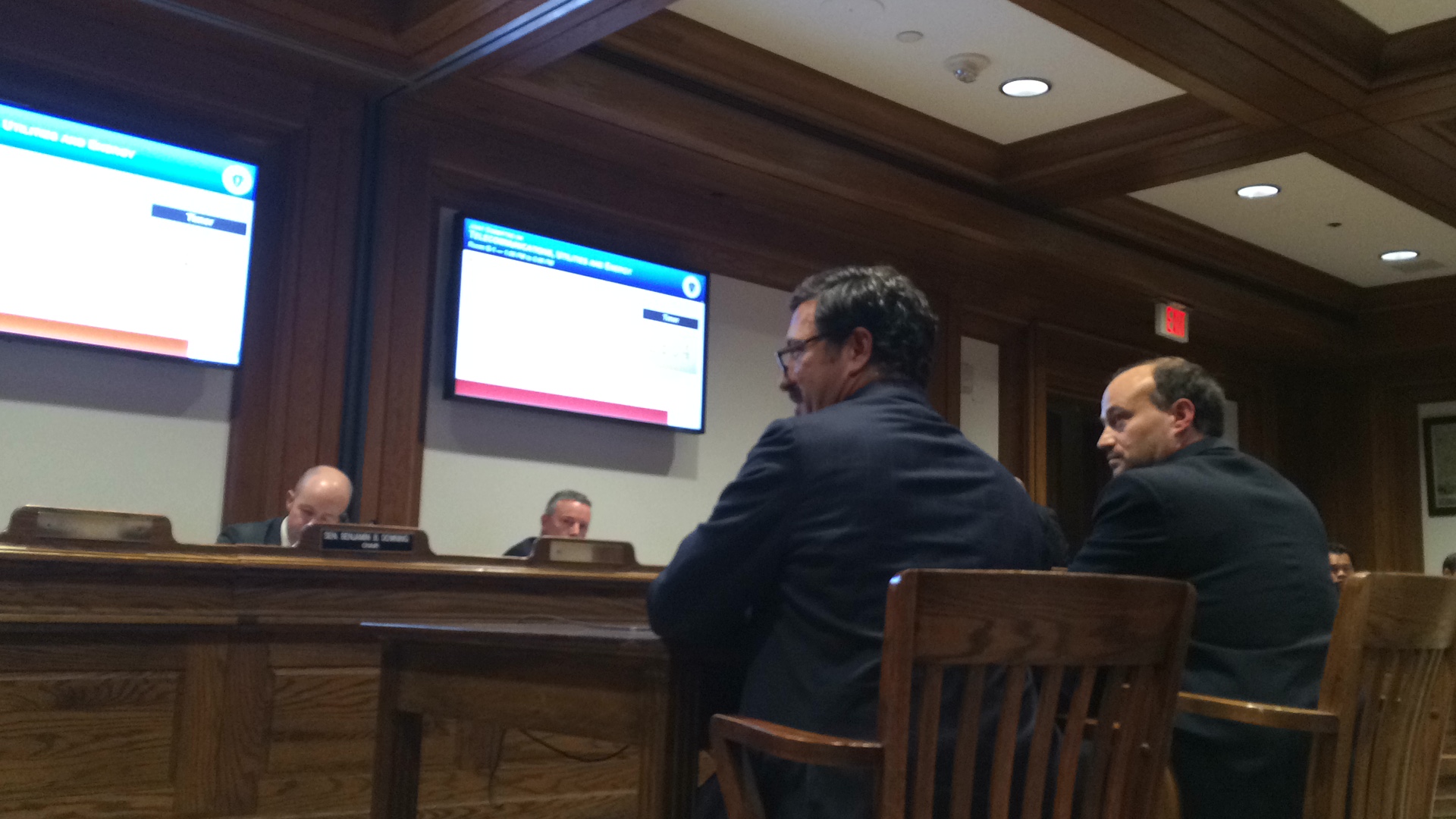 Richard Andre (President, Vineyard Power) and Erich Stephens (Executive Vice President, OffshoreMW) testify on behalf of Community Empowerment. 