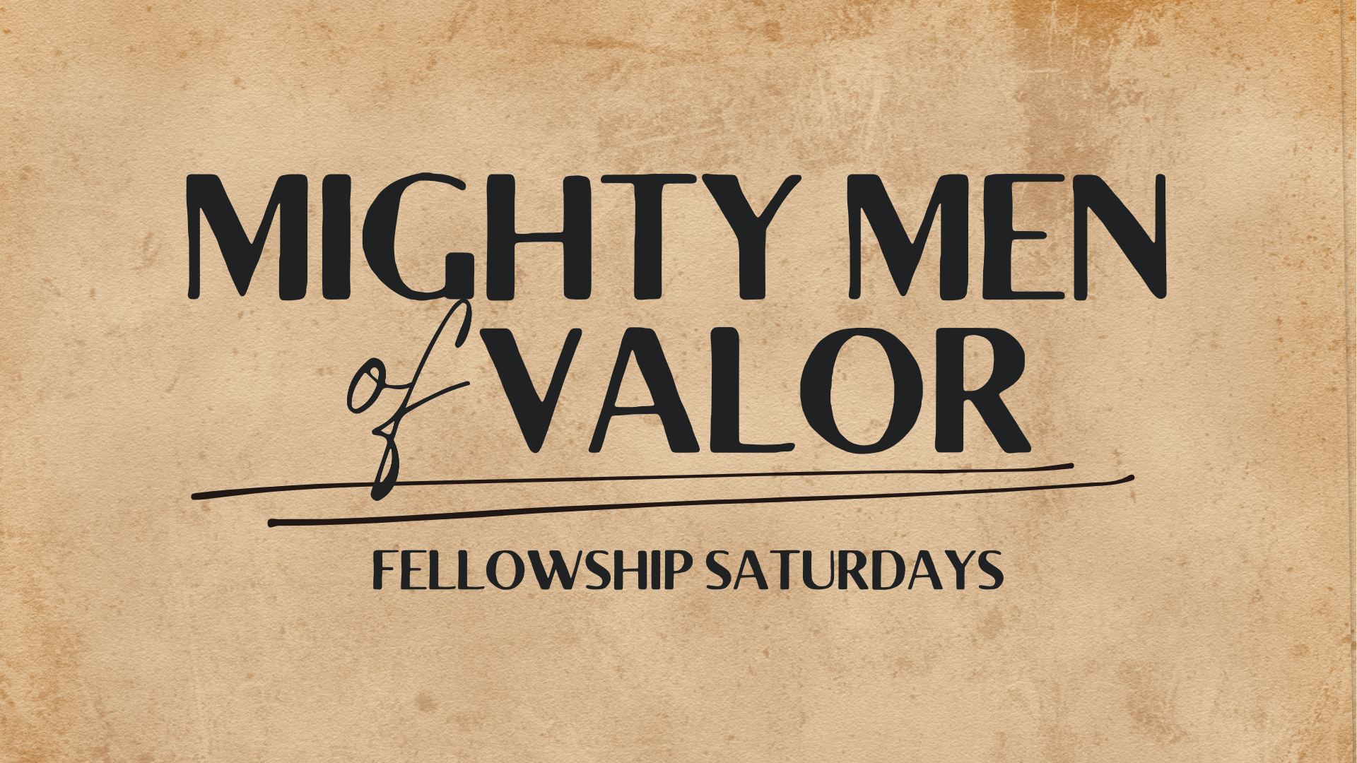 Mighty Men of Valor Breakfast & Fellowship (Ages 16+)