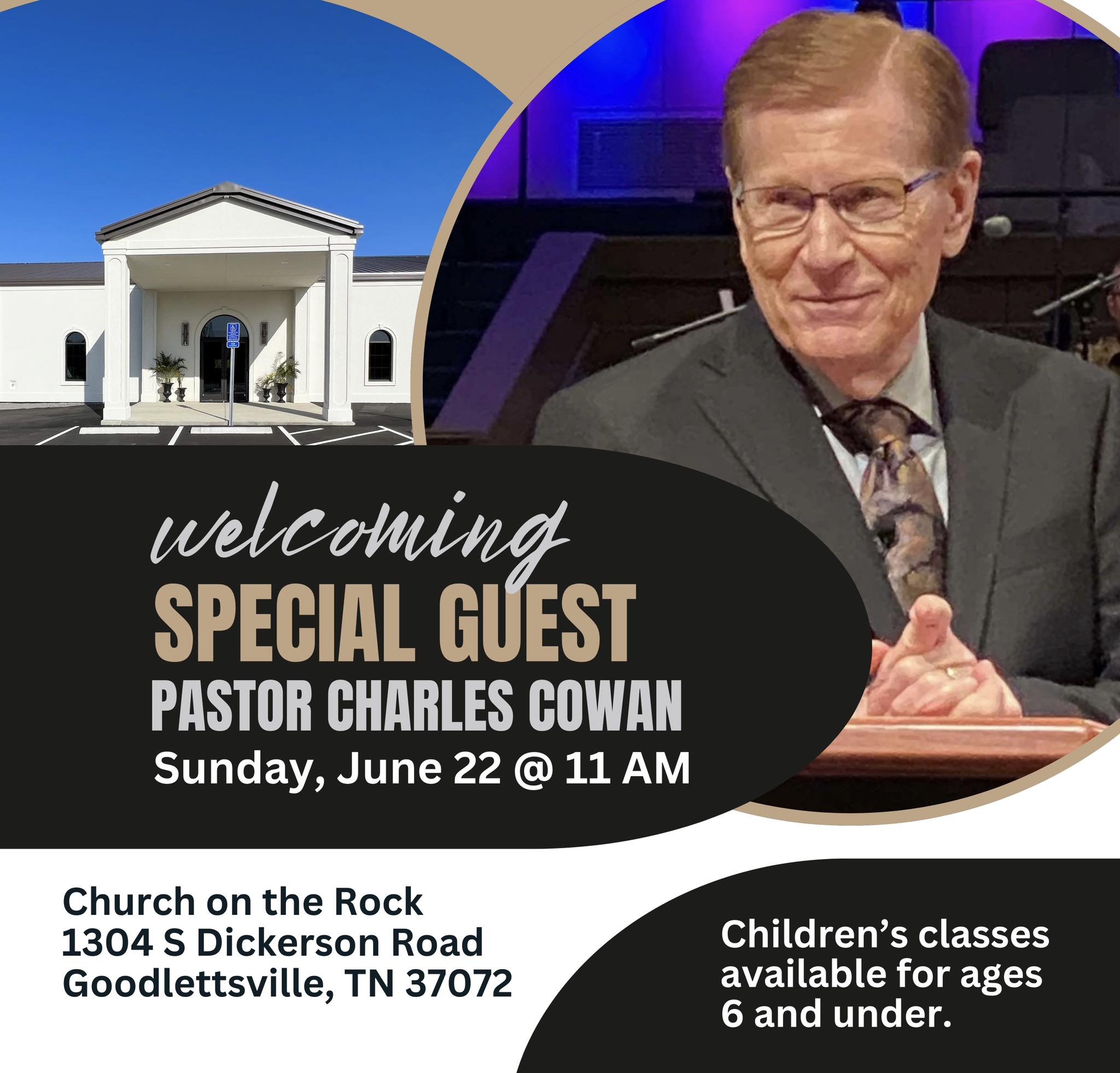 Pastor Cowan at COTR