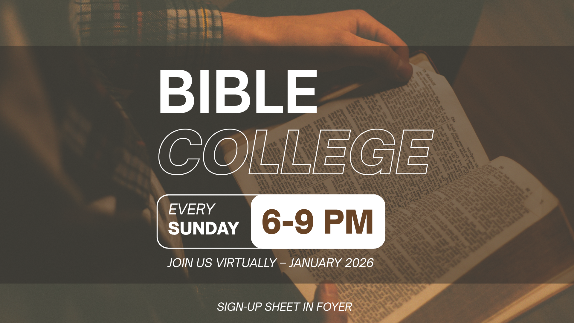 Virtual Bible College