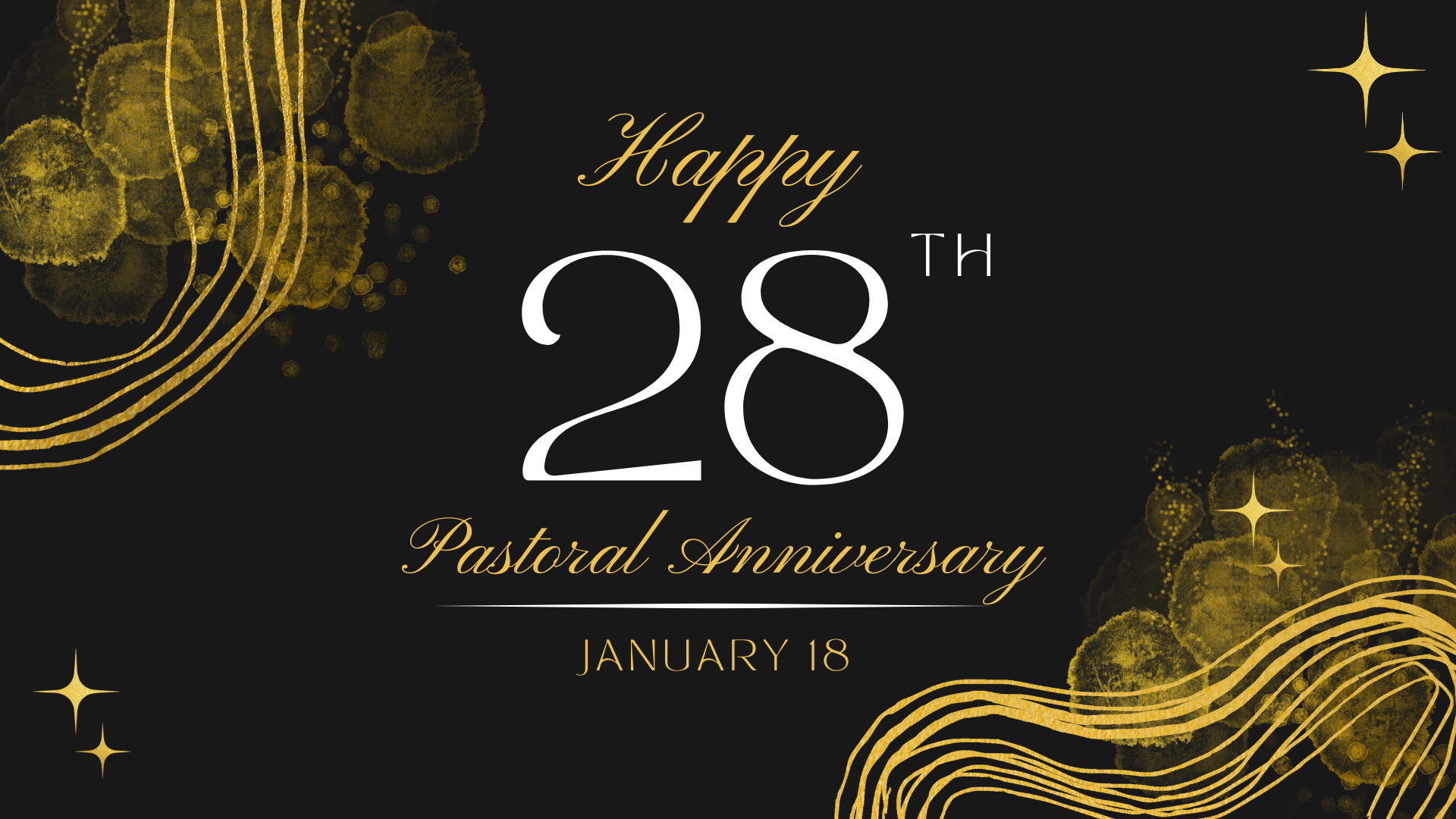28th Pastoral Anniversary
