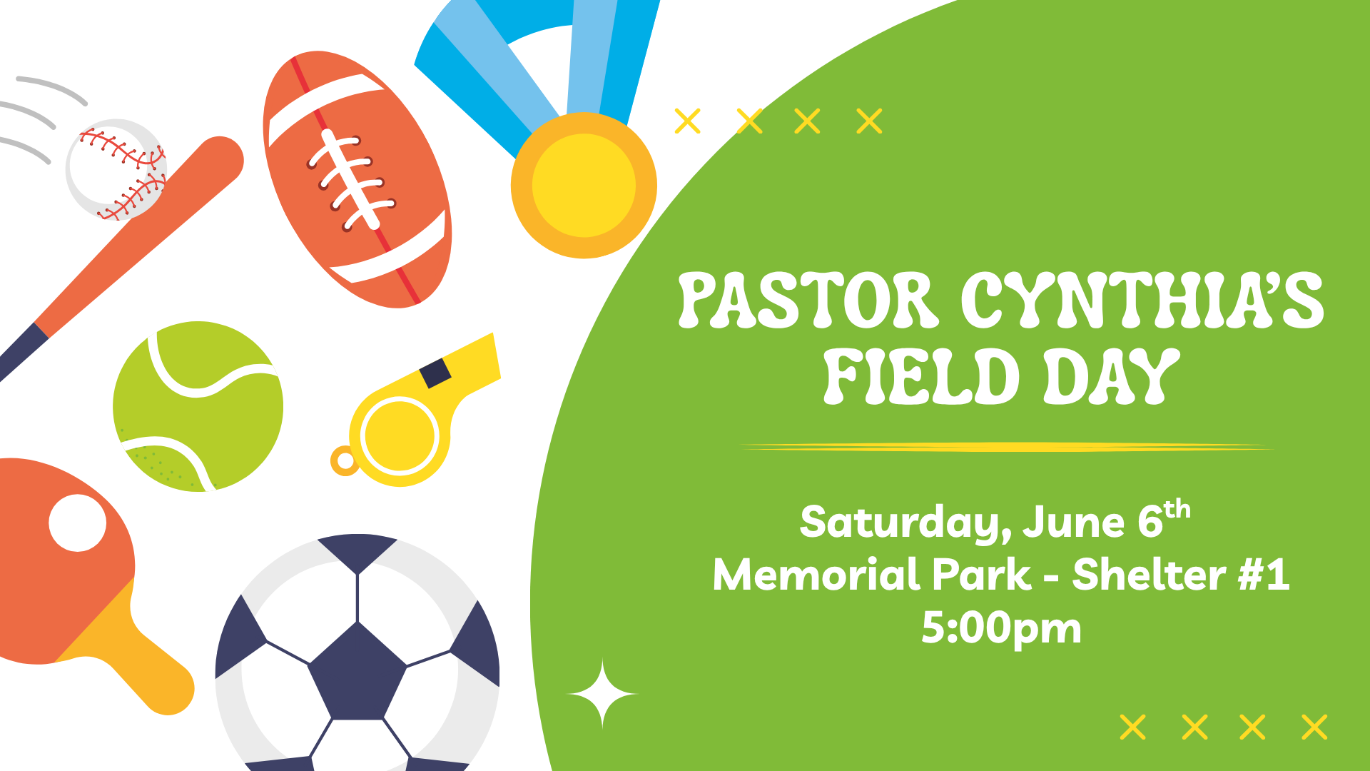 Pastor Cynthia's Birthday Field Day