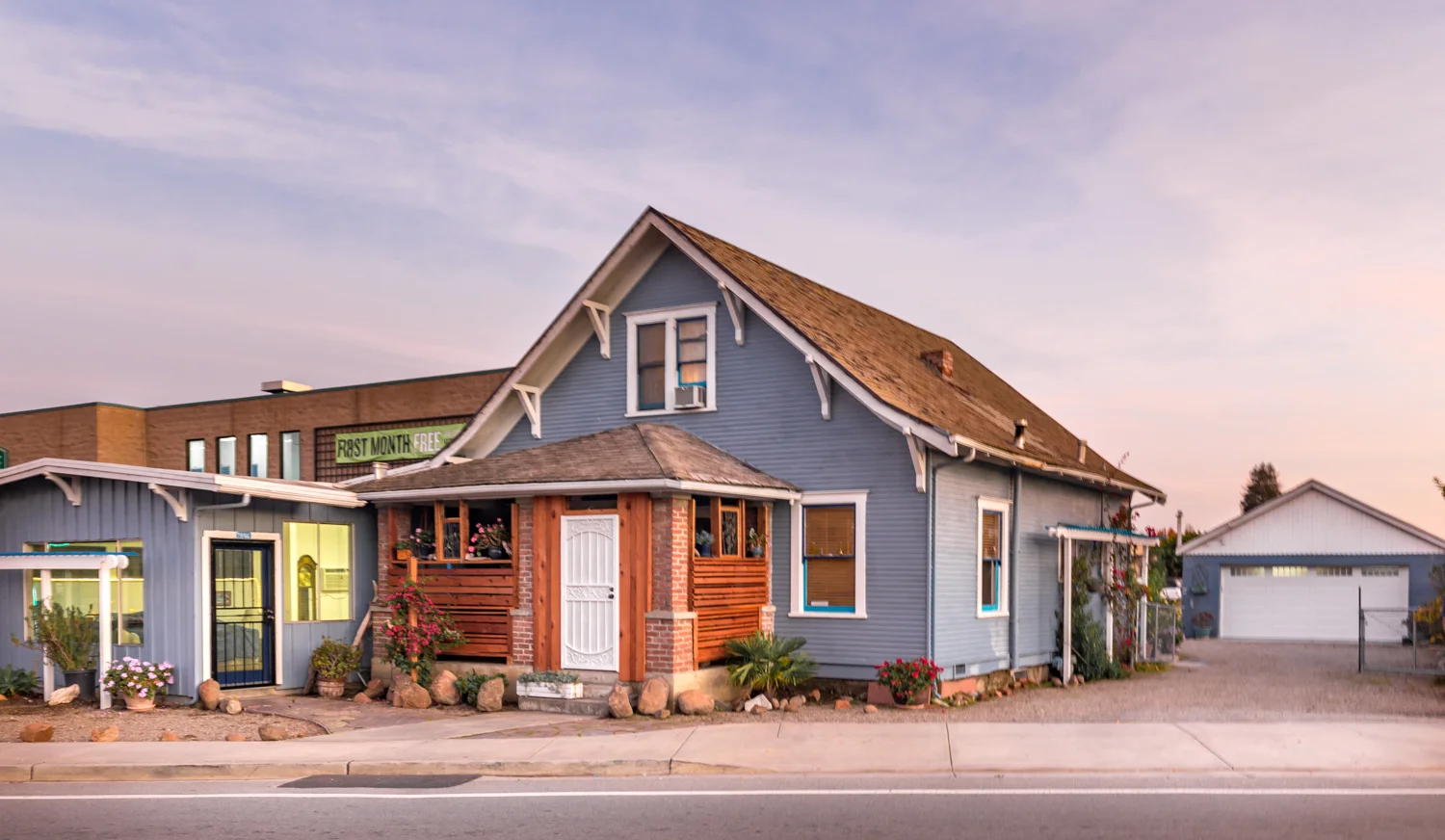 Sits on large 16,000+ Sq. Ft. Lot.