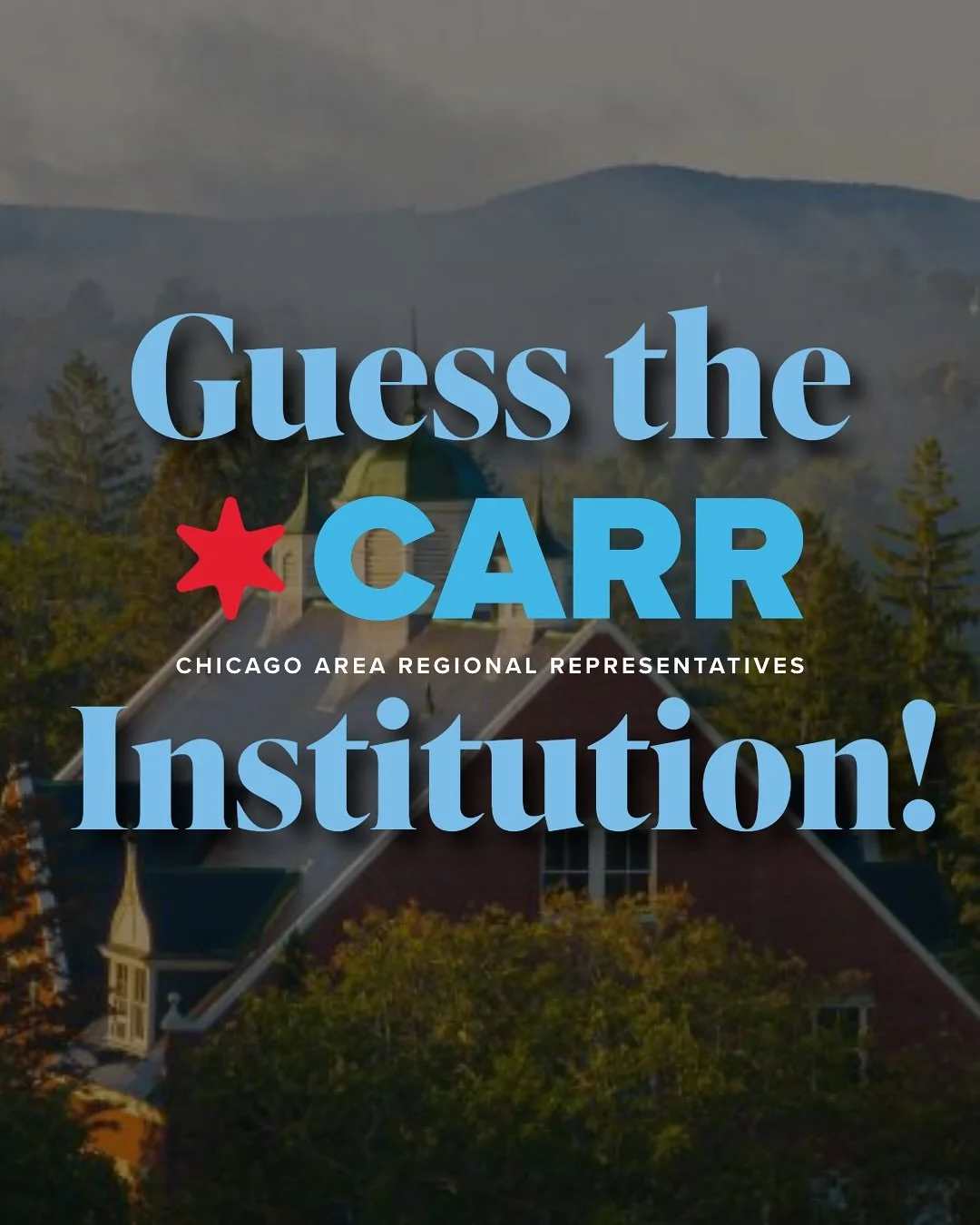 🎓🔍 Round 9: Guess the CARR Institution! 🔍🎓
Think you&rsquo;re unstoppable at this point? Let&rsquo;s find out! I&rsquo;ve got three brand‑new clues ready to test your CARR super‑sleuth skills. Swipe through, lock in your guess, and reveal the ans