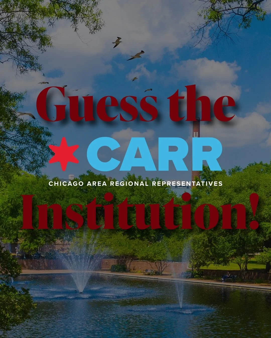 🎓🔍 Round 13: Guess the CARR Institution! 🔍🎓
Ready for another reveal? We&rsquo;re sharing three new clues about a different CARR member institution. Think you know which one it is? Swipe through the clues and check the final slide to see if you&r