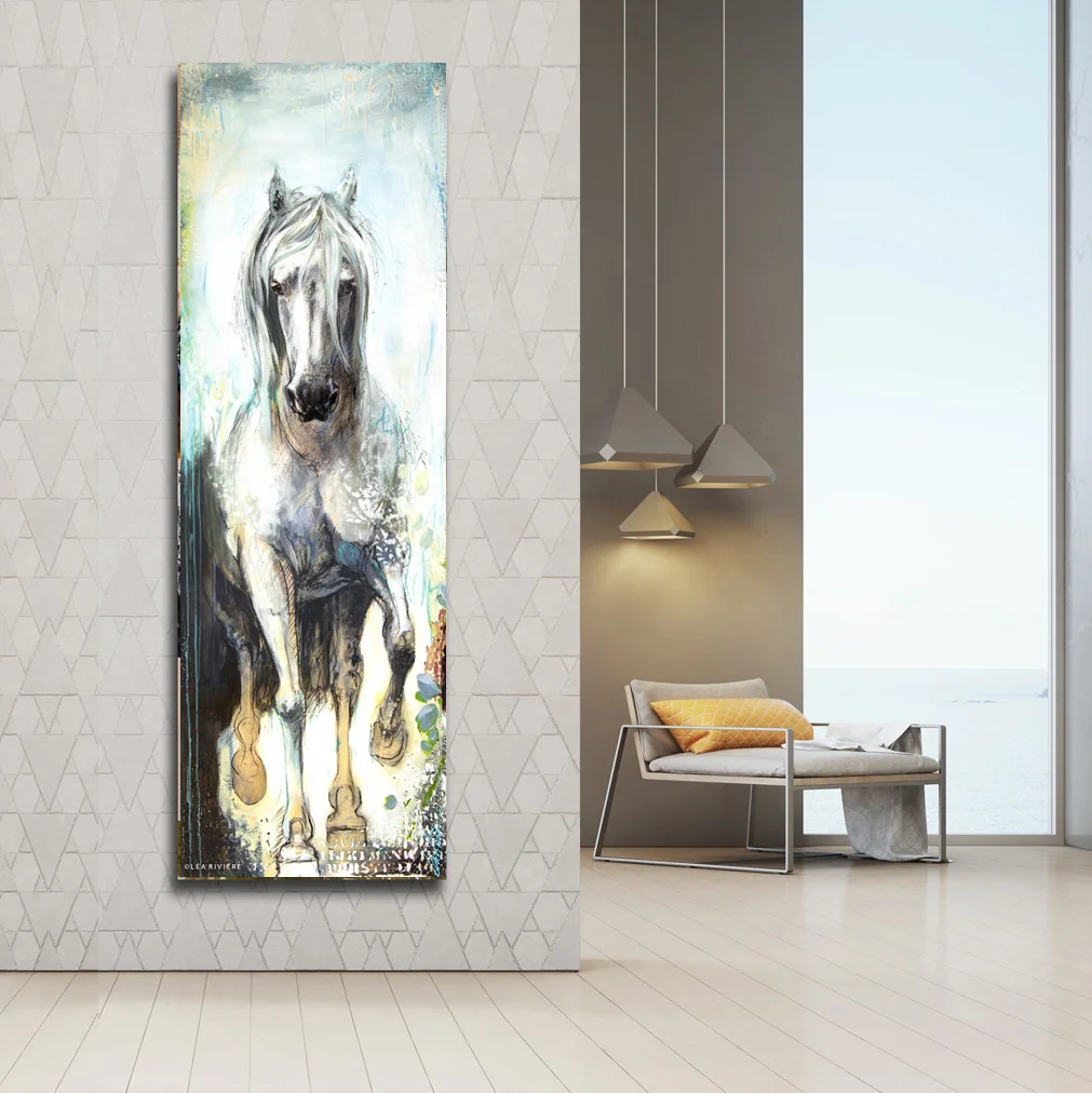 White hoof (183x61cm) disponible