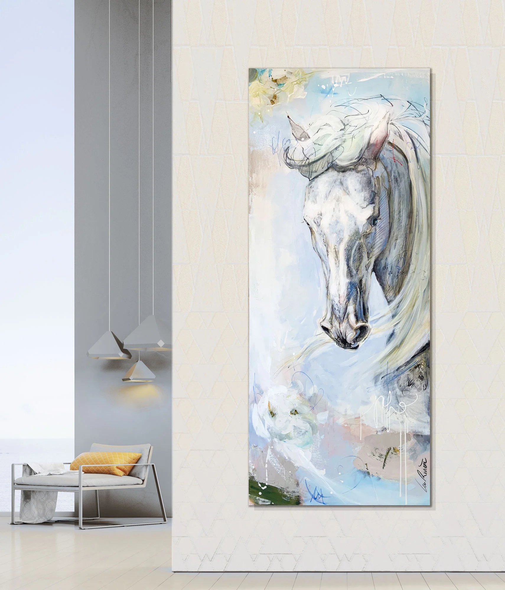 Avé la vie (183x76cm) disponible