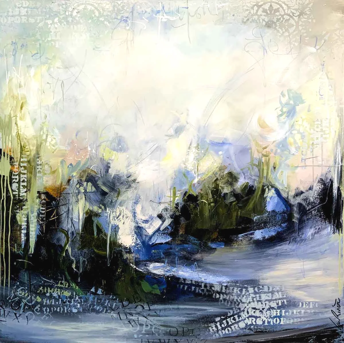 Feeling alive (122X122cm)