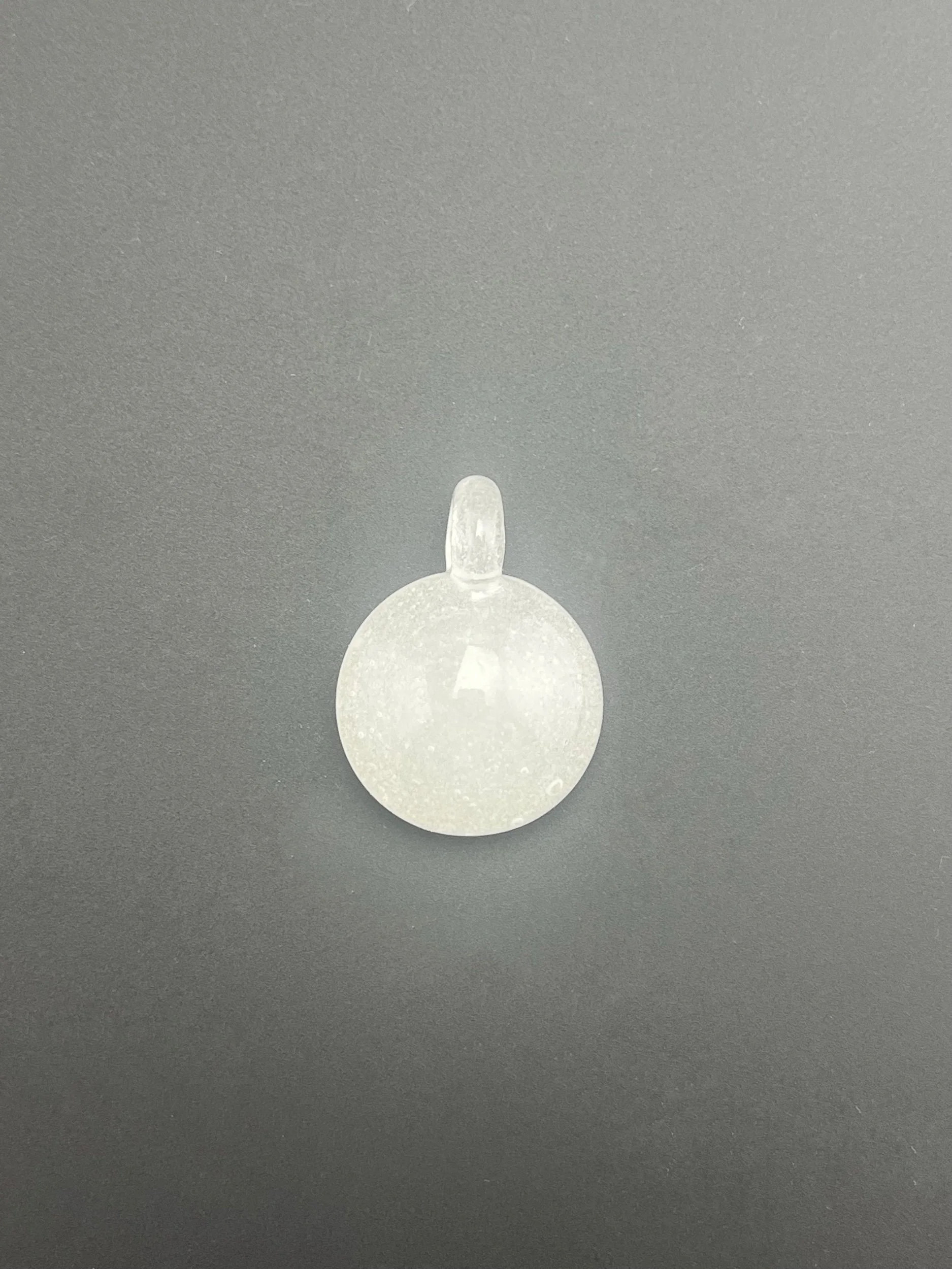 White Glass Pendant
