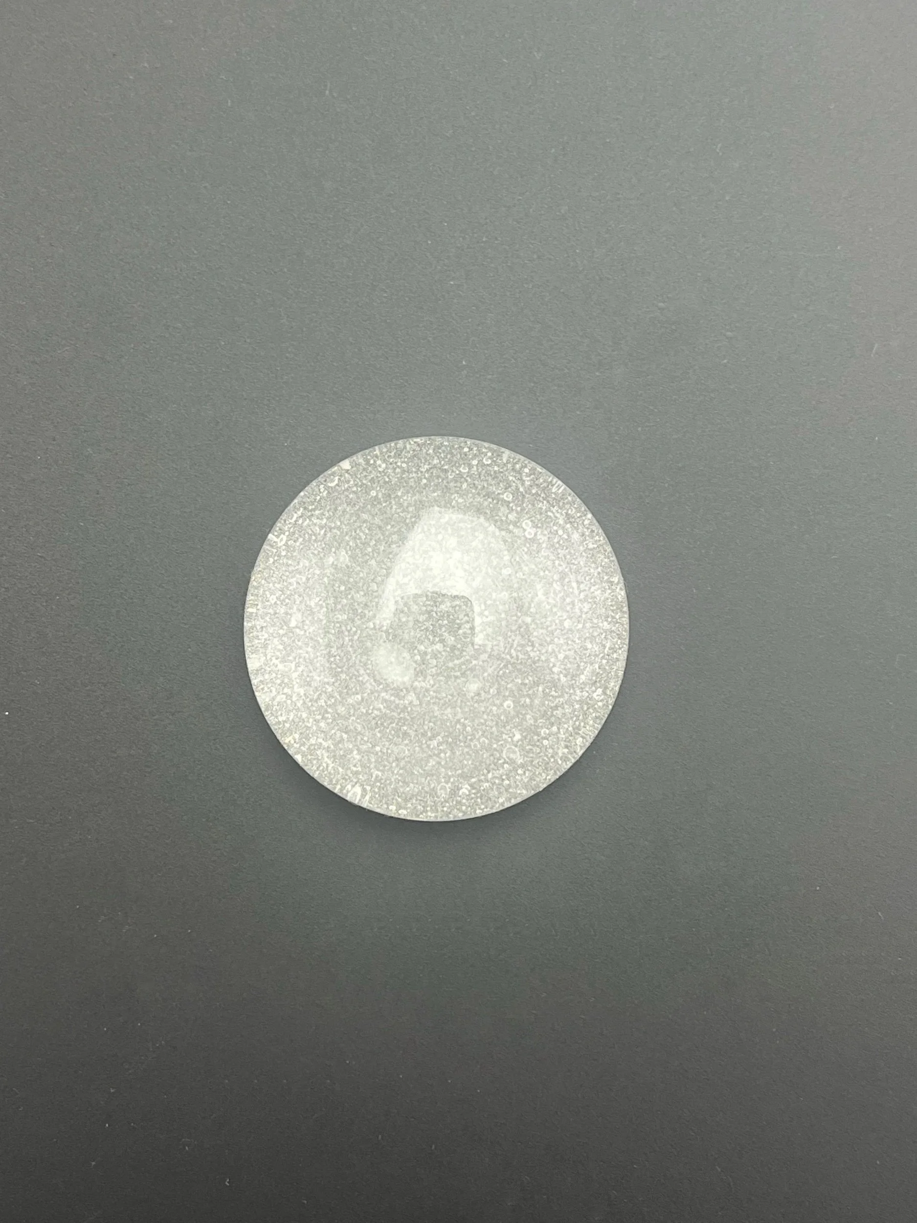 White Glass Paperweight