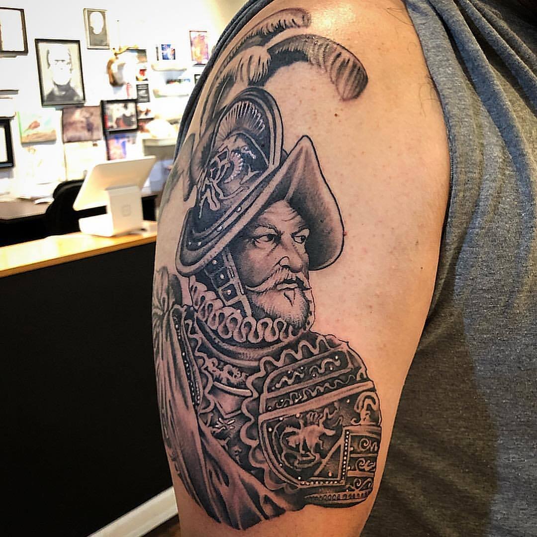 Don Quixote sketch by Pablo Picasso  Black Rose Tattoo Waxahachie TX  r tattoos