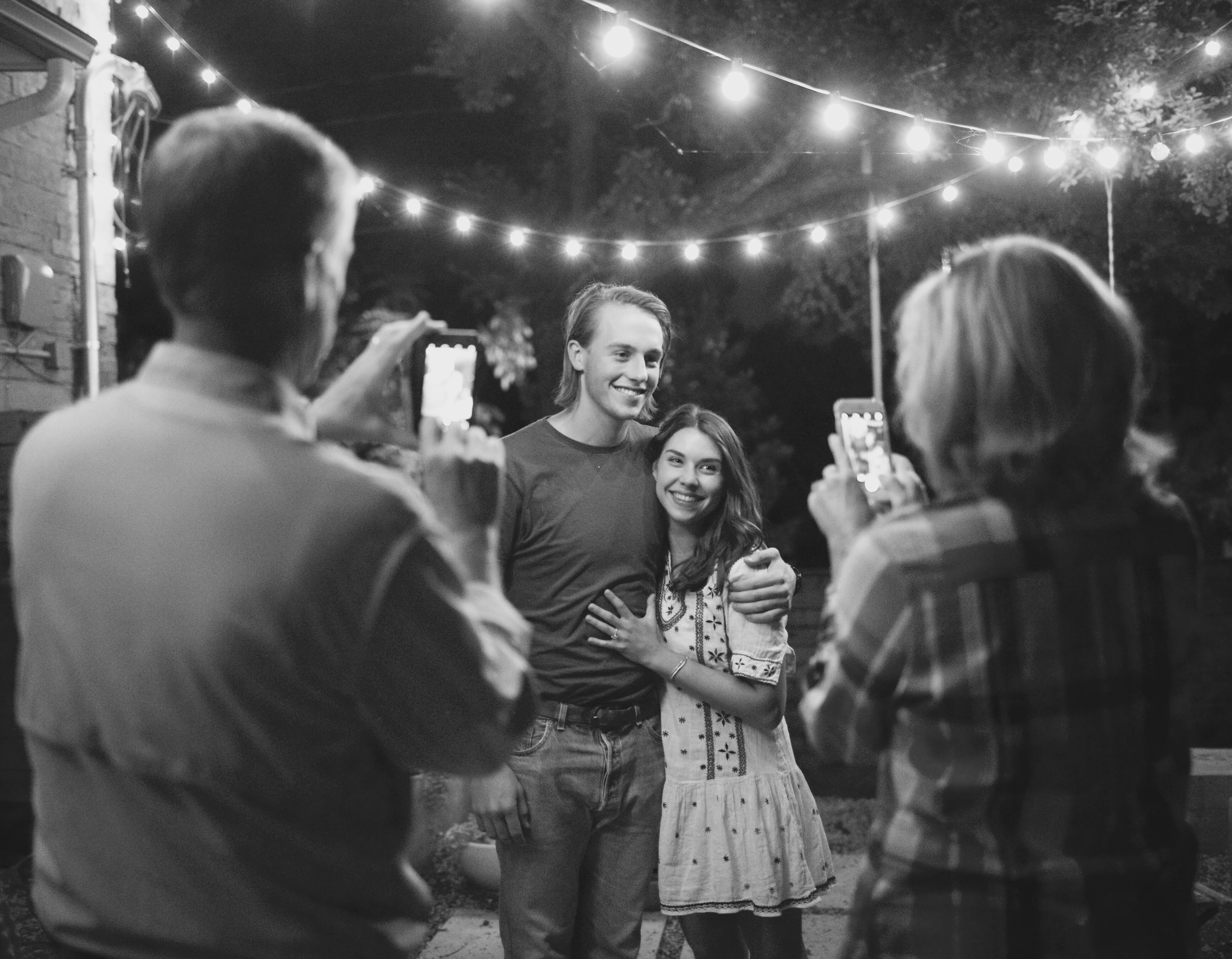 proposal + parents