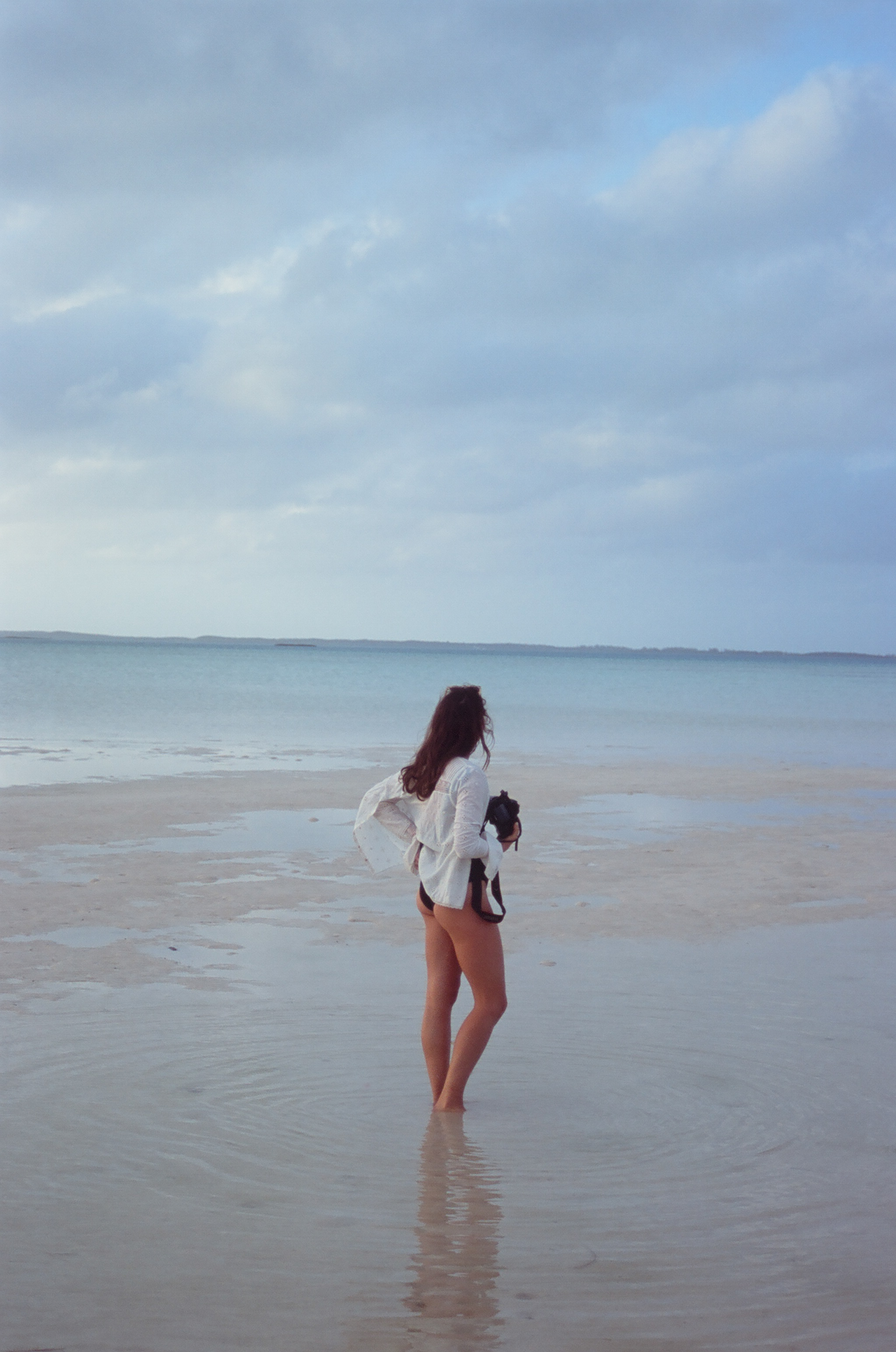 low tide
