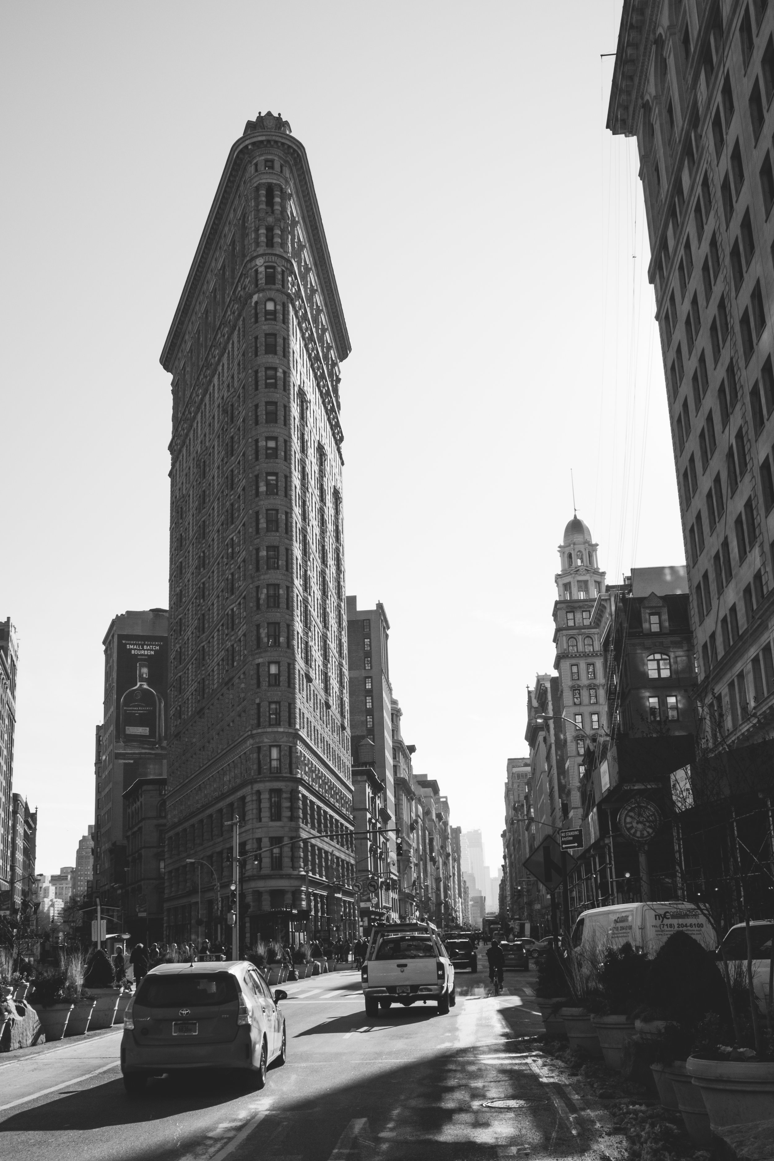 the Flatiron Building in Manhattan