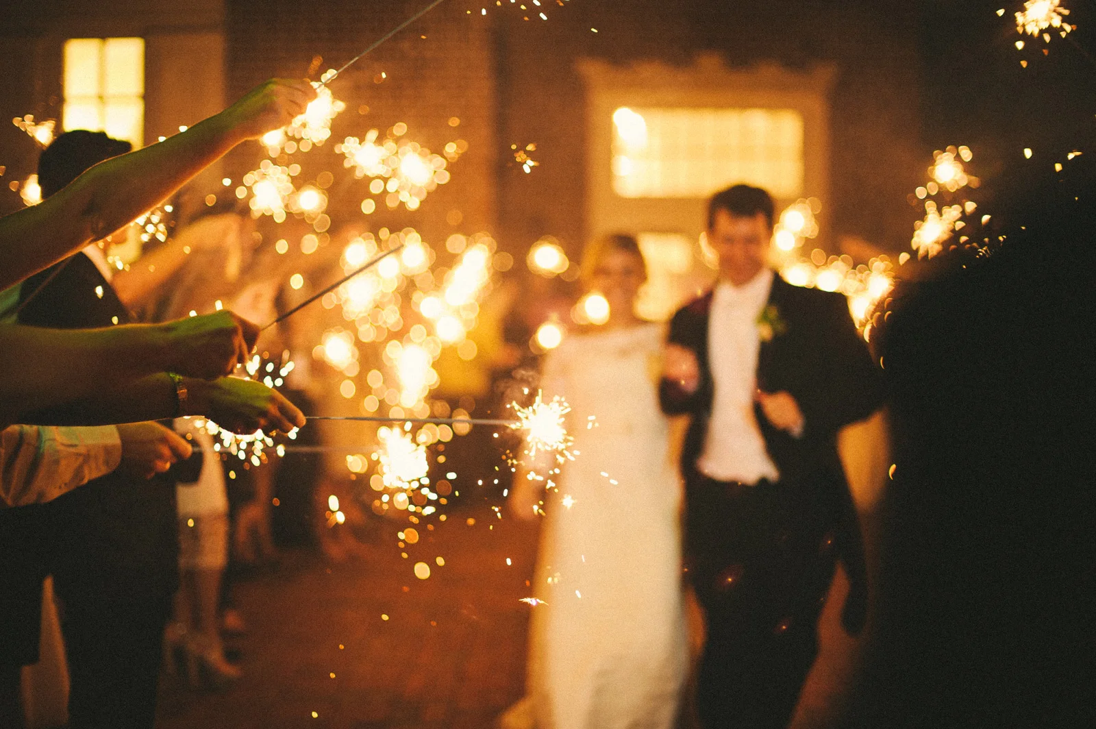 Sparkler Send-off photo idea