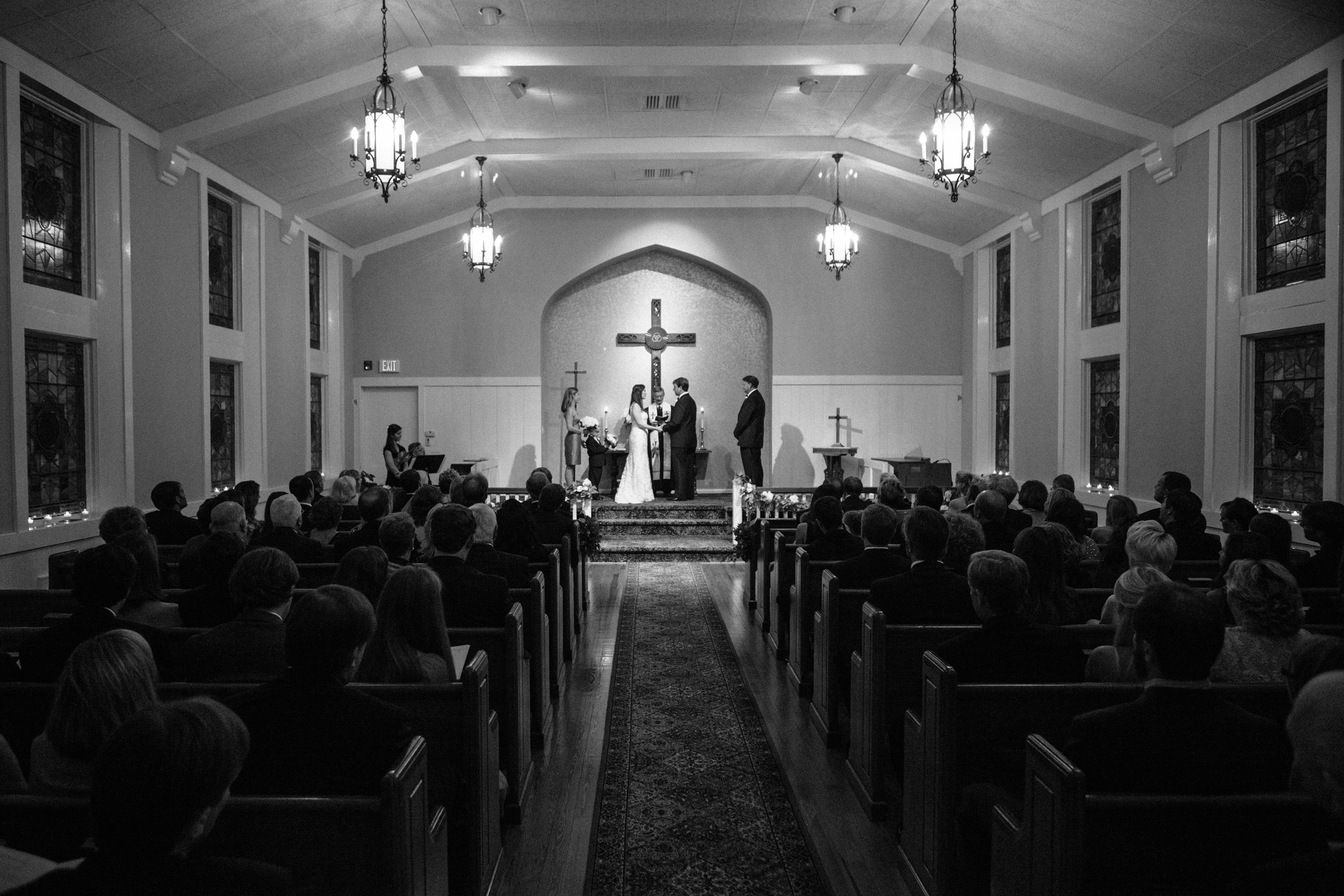 Trinity on the Hill Chapel ceremony
