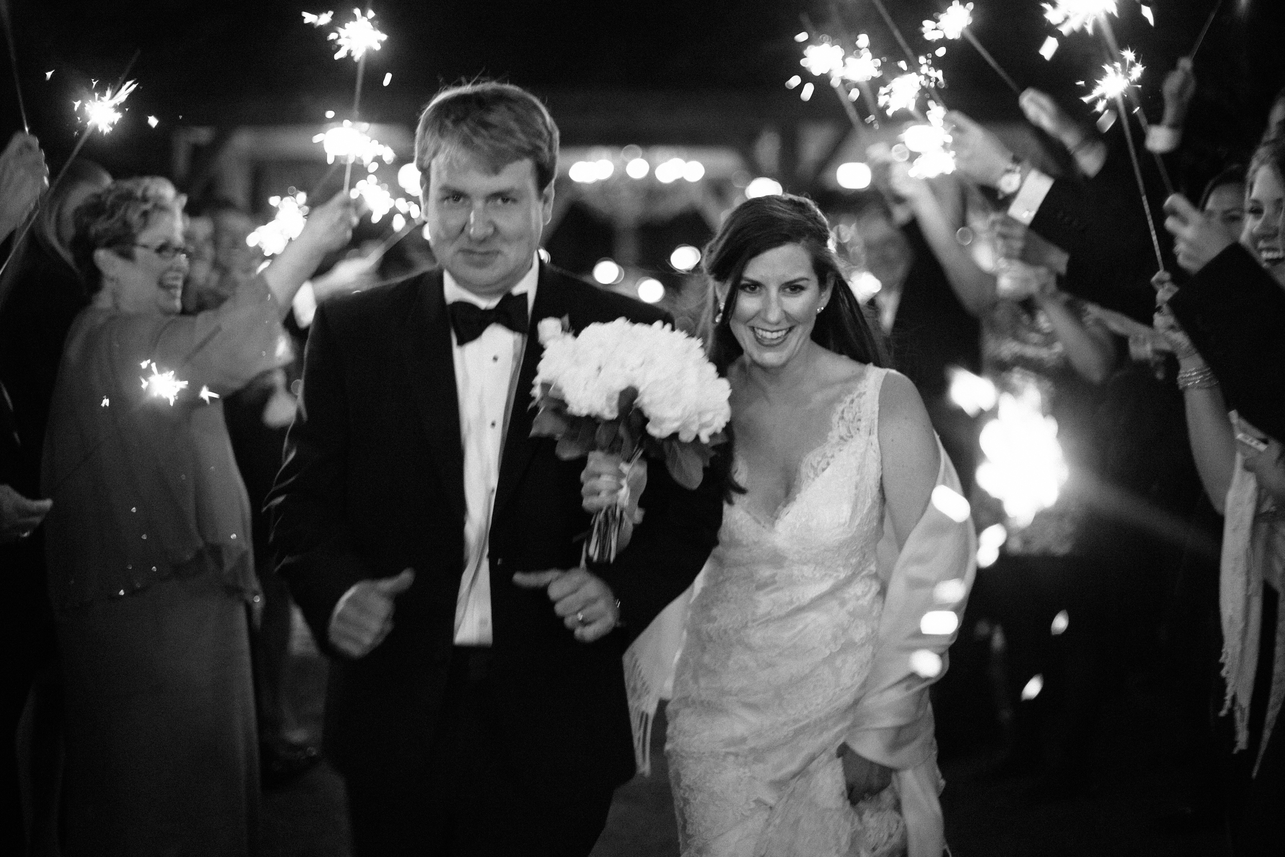 Sparkler send-off photo ideas