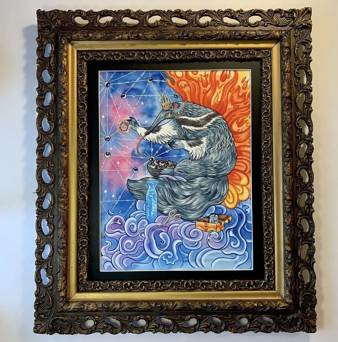  “The Connector” watercolor on paper, 16”x20”  Please check in the shop section to see the most current collection of original art available.   