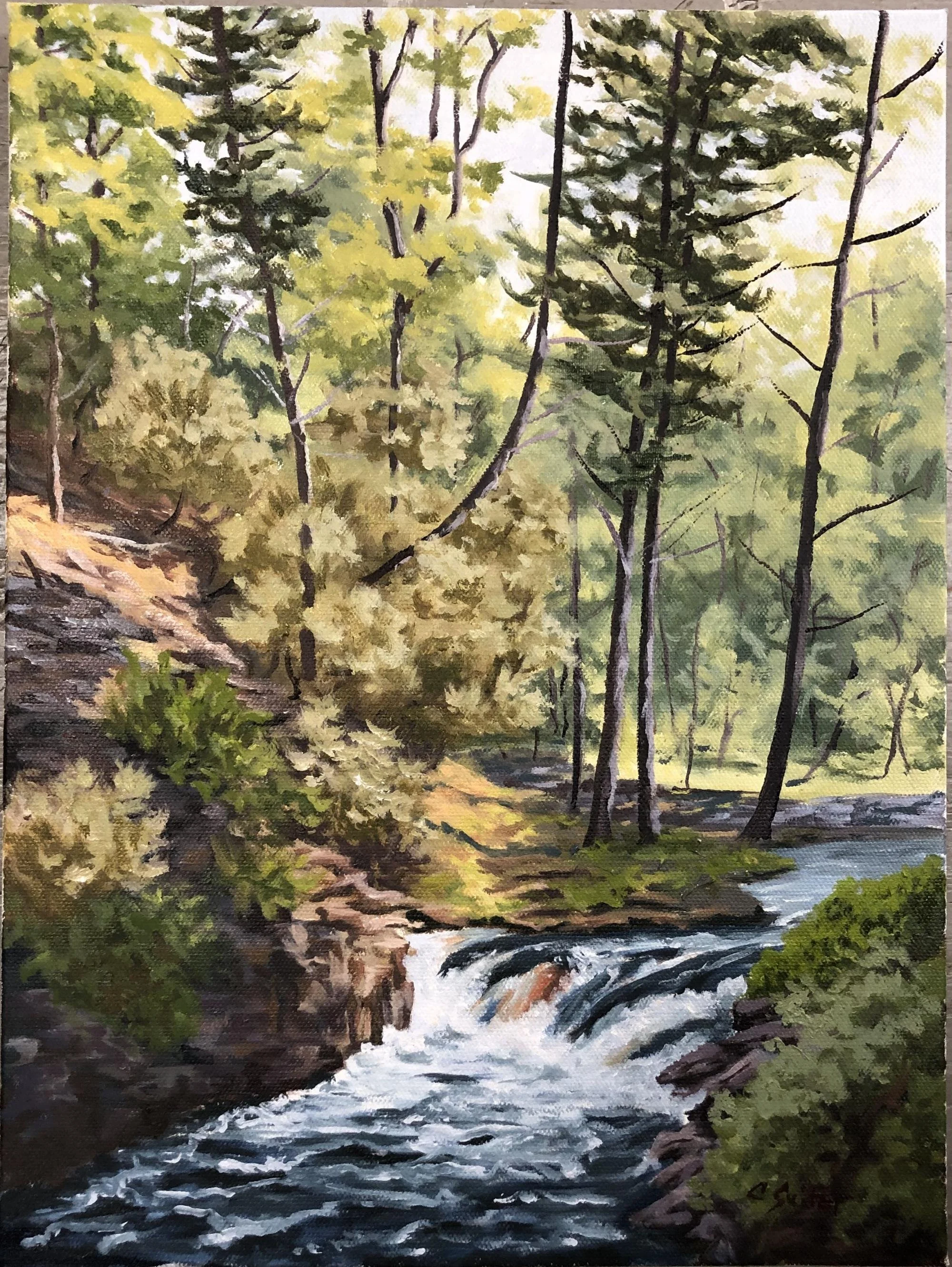 Sound of Rushing Water (Sold)