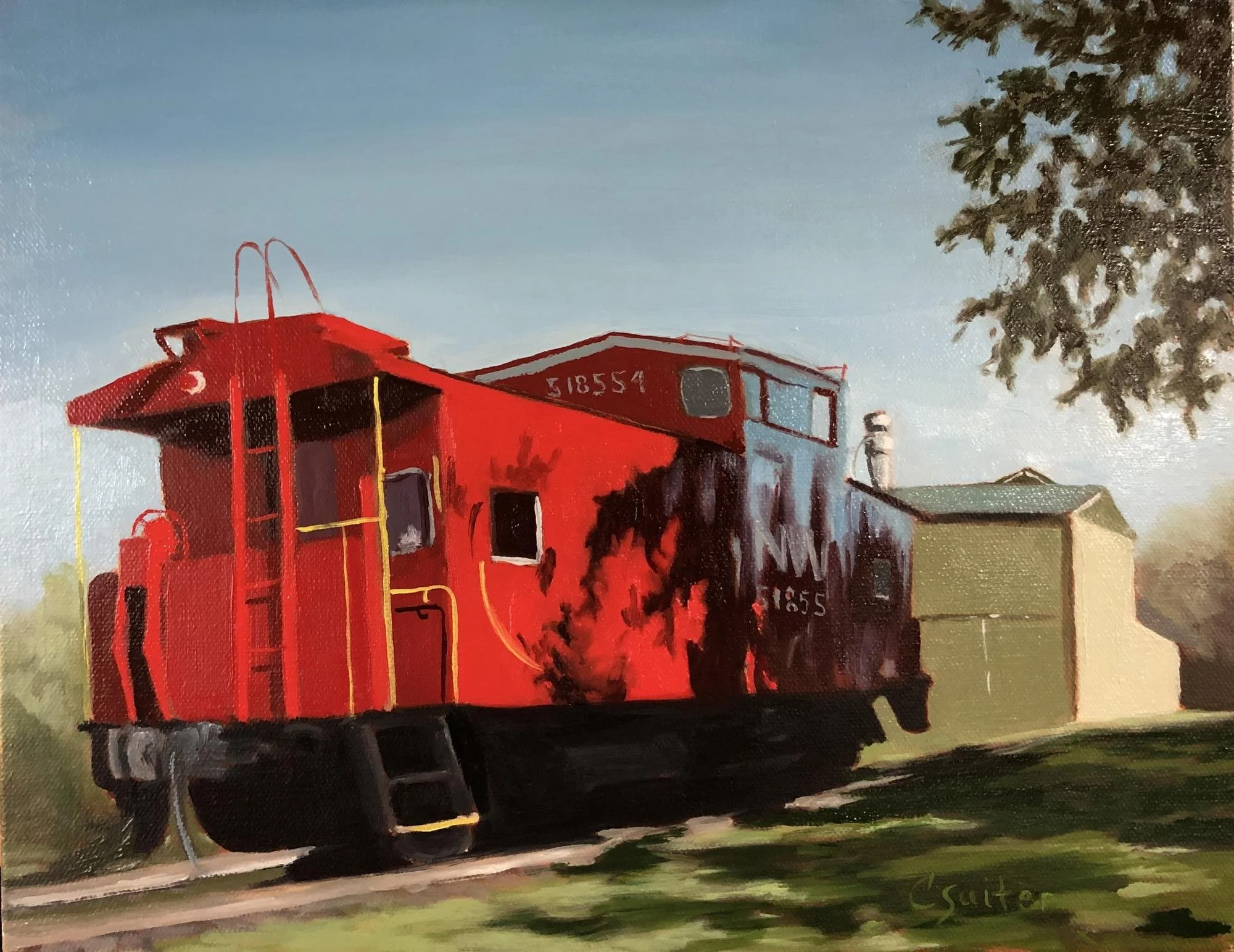 Warrenton Caboose (Sold)