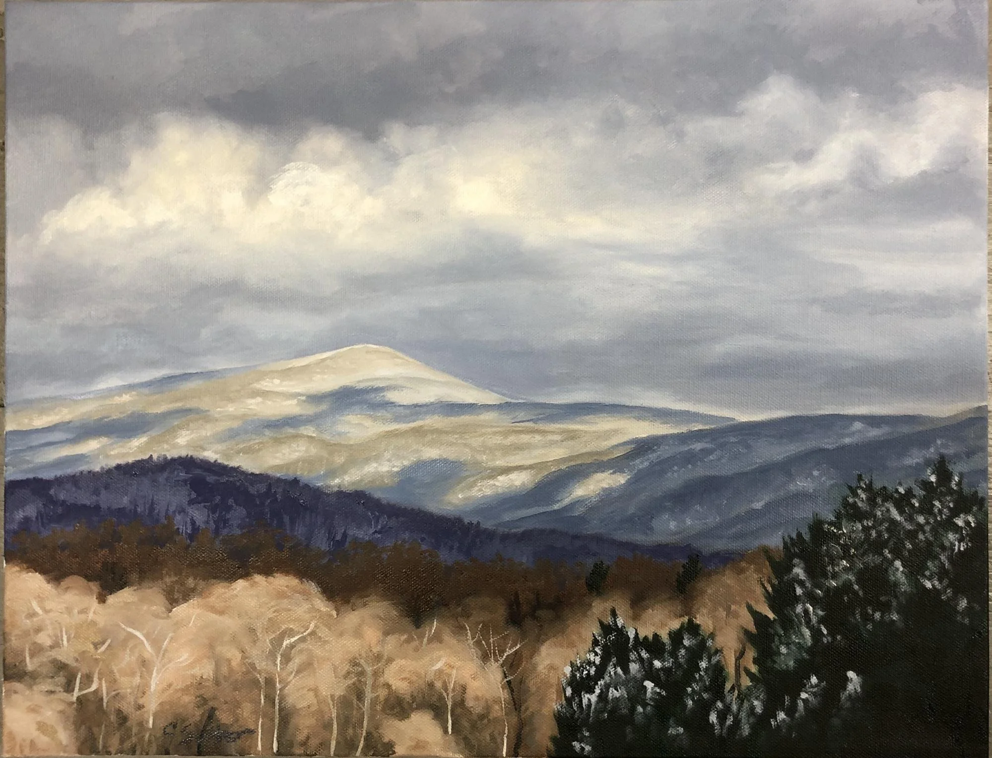 Winter Cloud Shadows