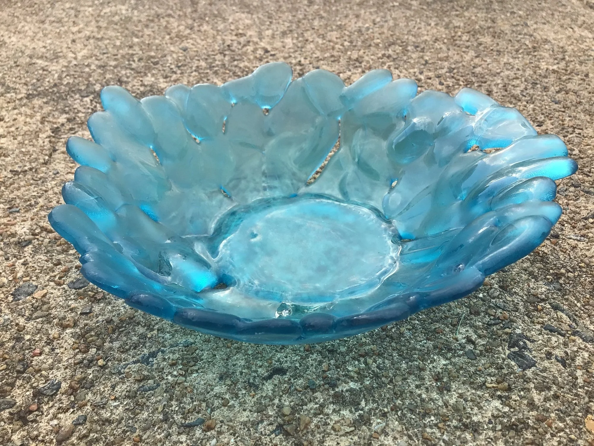 Teal Recycled Beverage Bottle