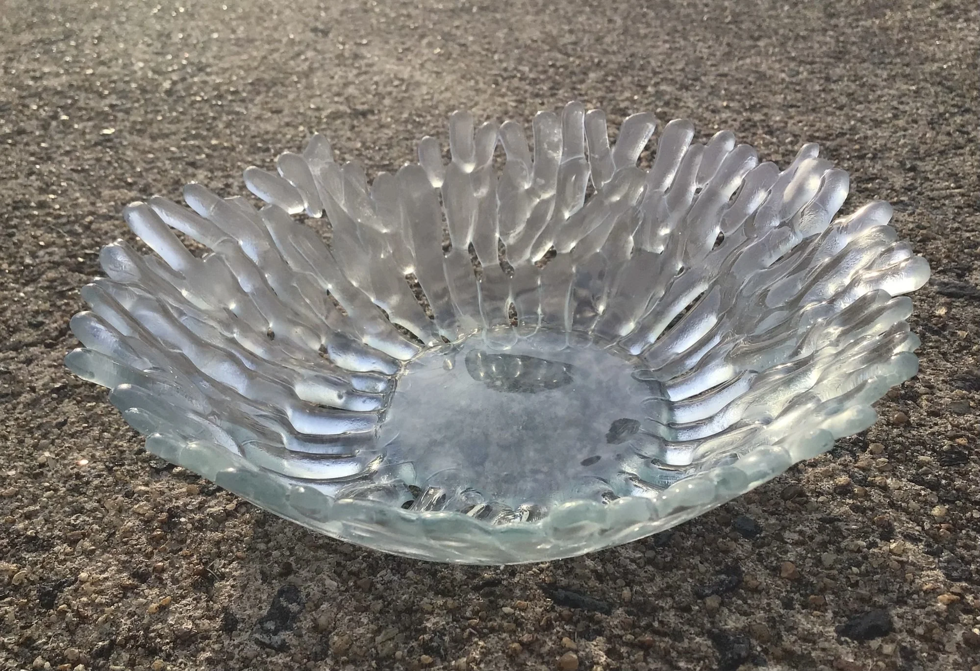 Pale Aqua Recycled Beverage Bottle