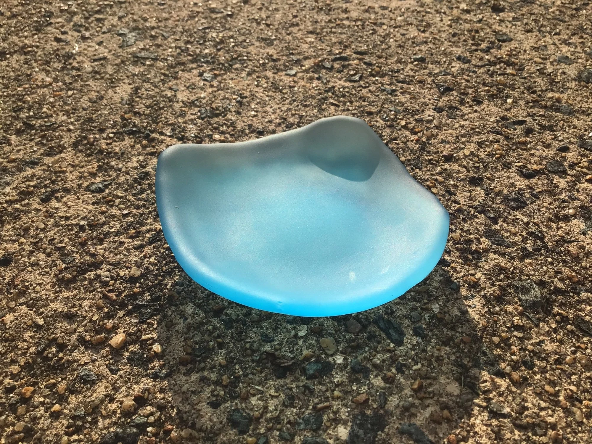 Deep Turquoise Recycled Beverage Bottle