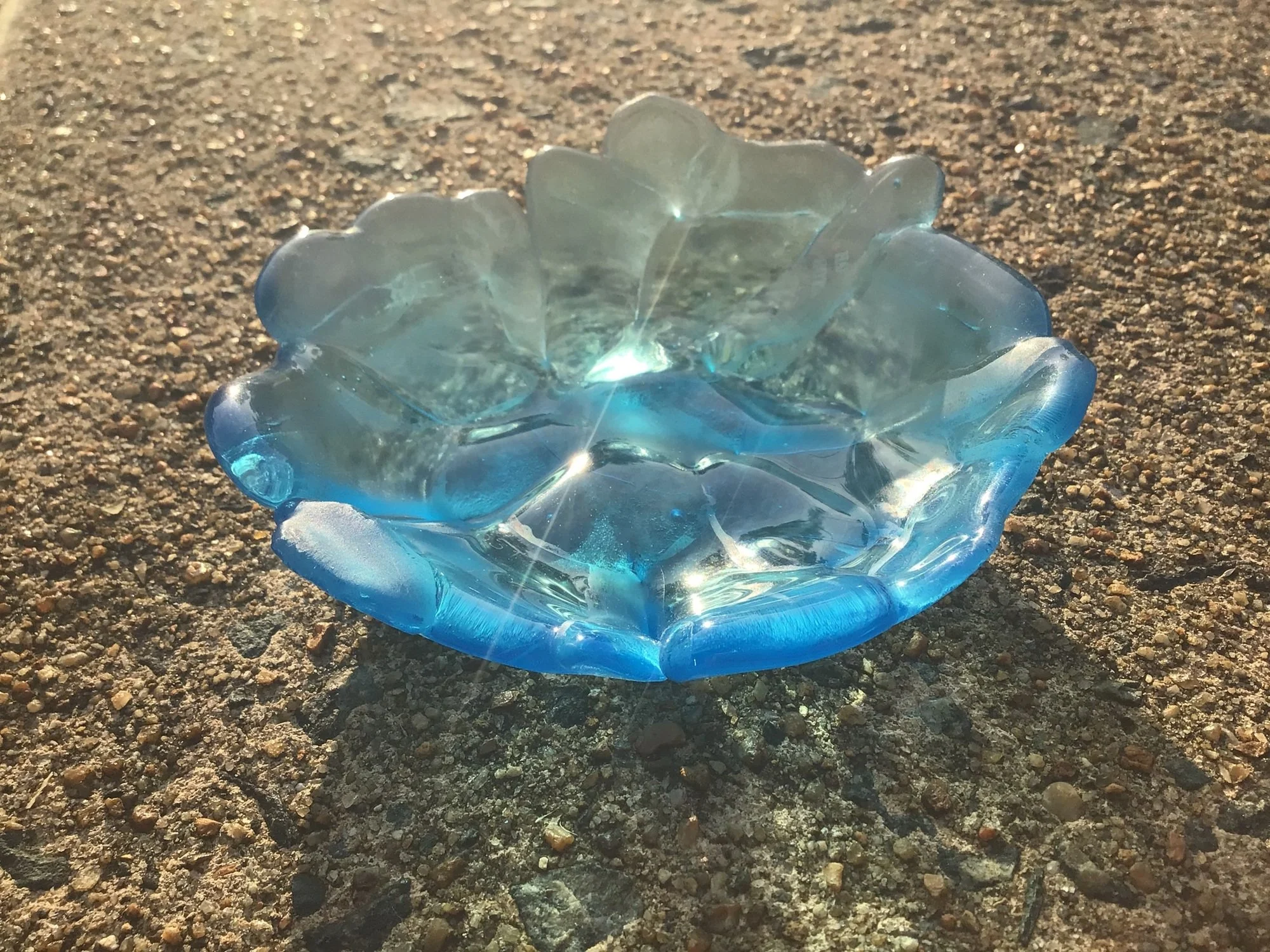 Deep Turquoise Recycled Bottle
