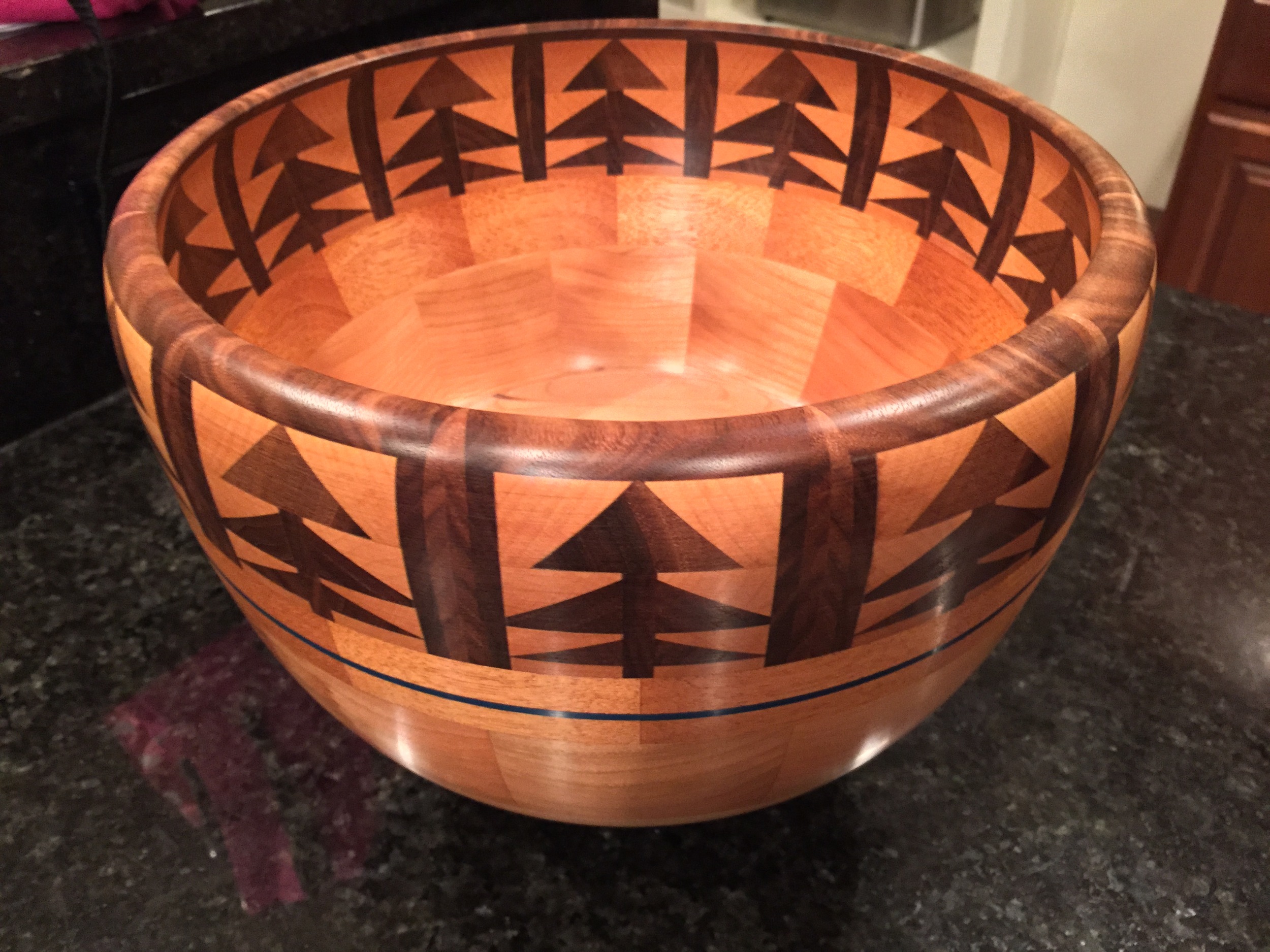 Custom Designed Segmented Bowls