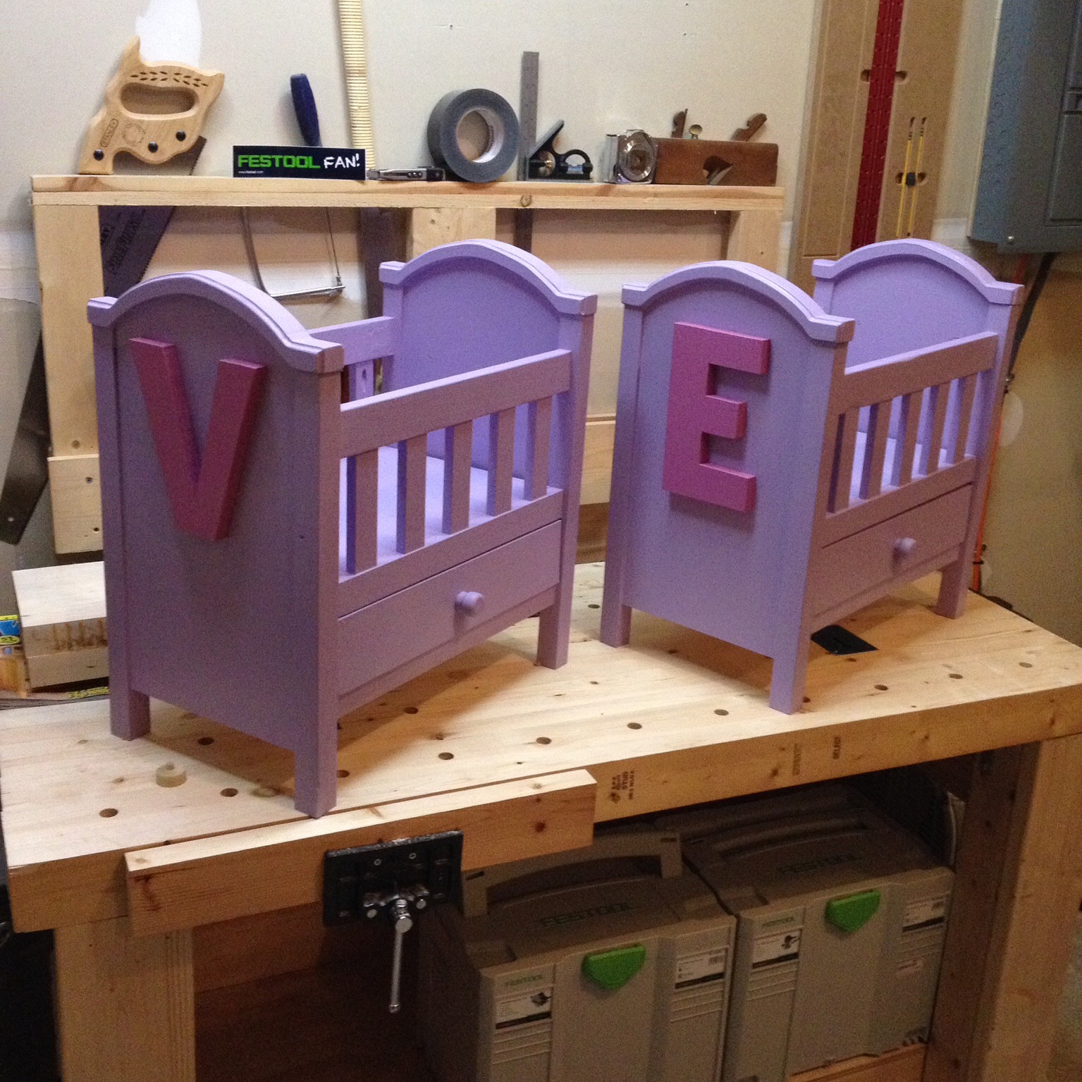 Children's Doll Cribs