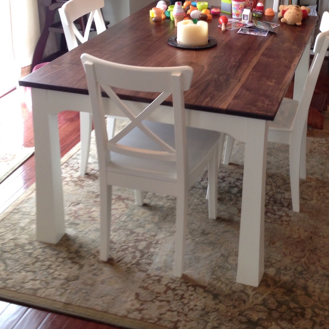 Modern French Country Table