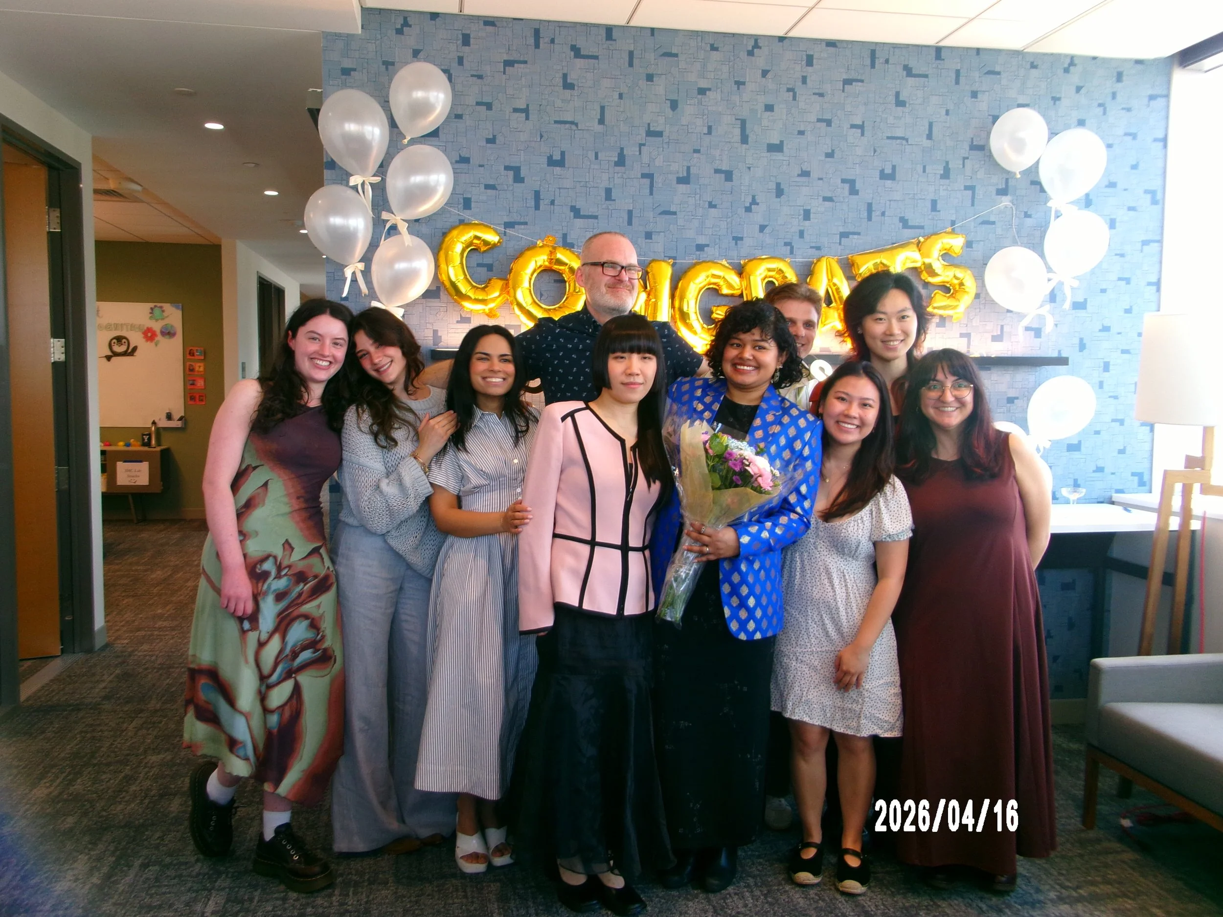 4/16/26: Congratulations on your dissertation defense, Sifana!  