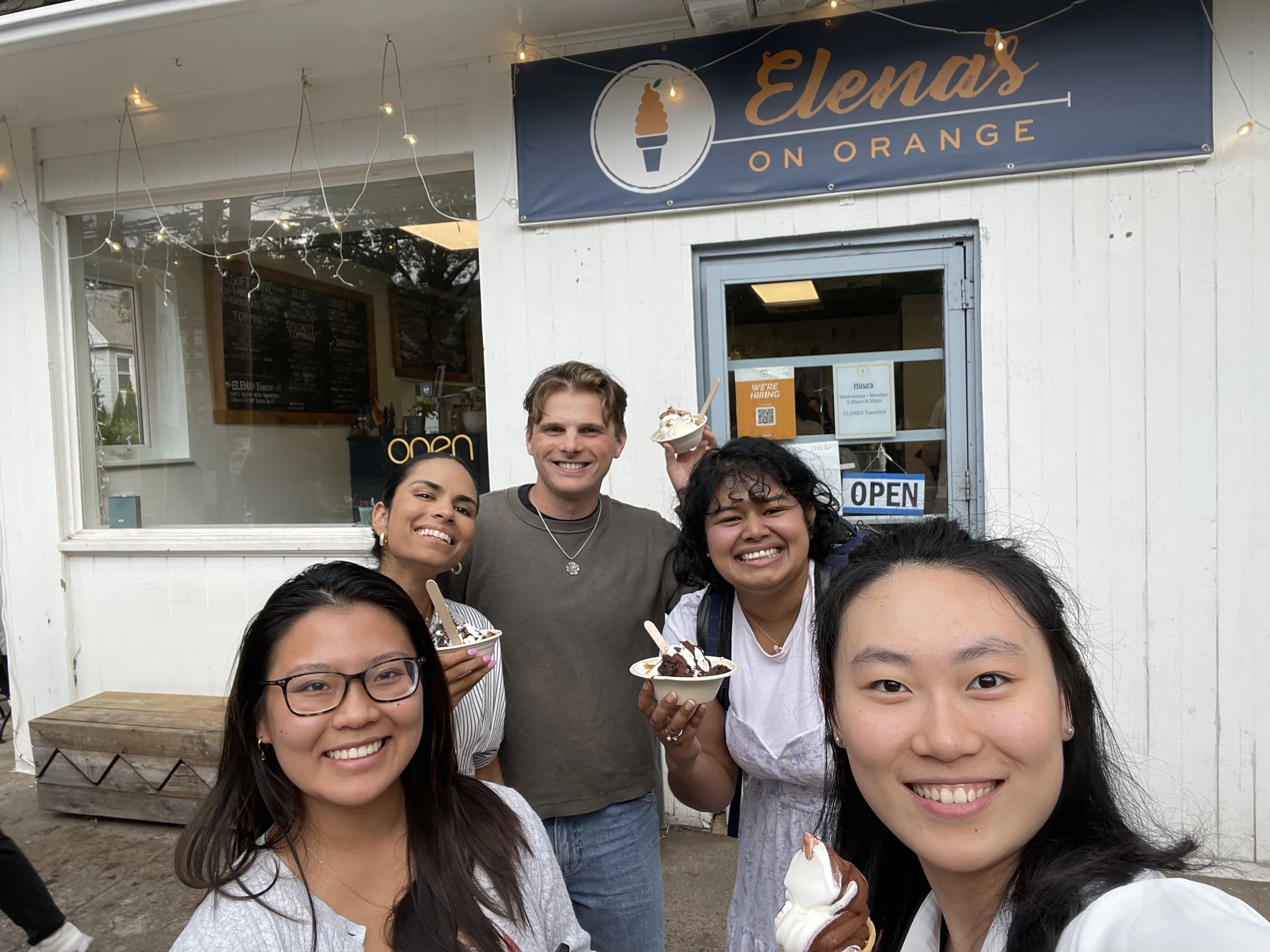 8/29/25: Outing to Elena’s to mark the beginning of the Fall 2025 semester!