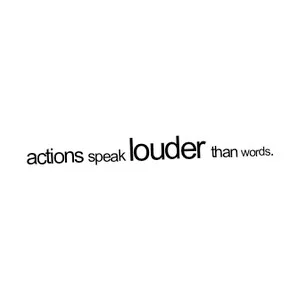 Action Speaks