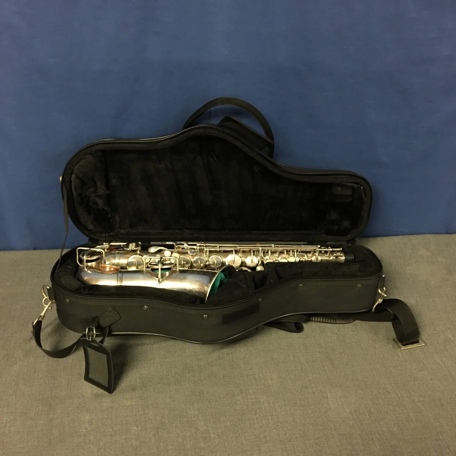 1928 BUESCHER TRUETONE SILVER ALTO SAX — Alder Creek Music