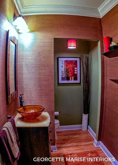 3 Dramatic Paint Colors for your Powder Room that will Impress Guests