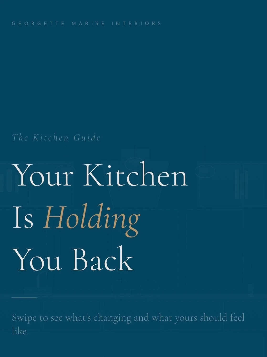 Your kitchen is holding you back. Here&rsquo;s what the new era of kitchen design actually looks like and what yours should feel like.
Save this before your next renovation consult. 🤍

Luxury Faucet &amp; Hardware Brands you should know: 
Waterworks