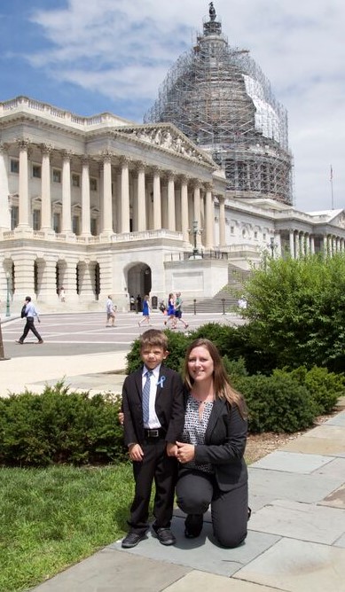 Lisa and Max at Capitol after Press Conference (2).jpg